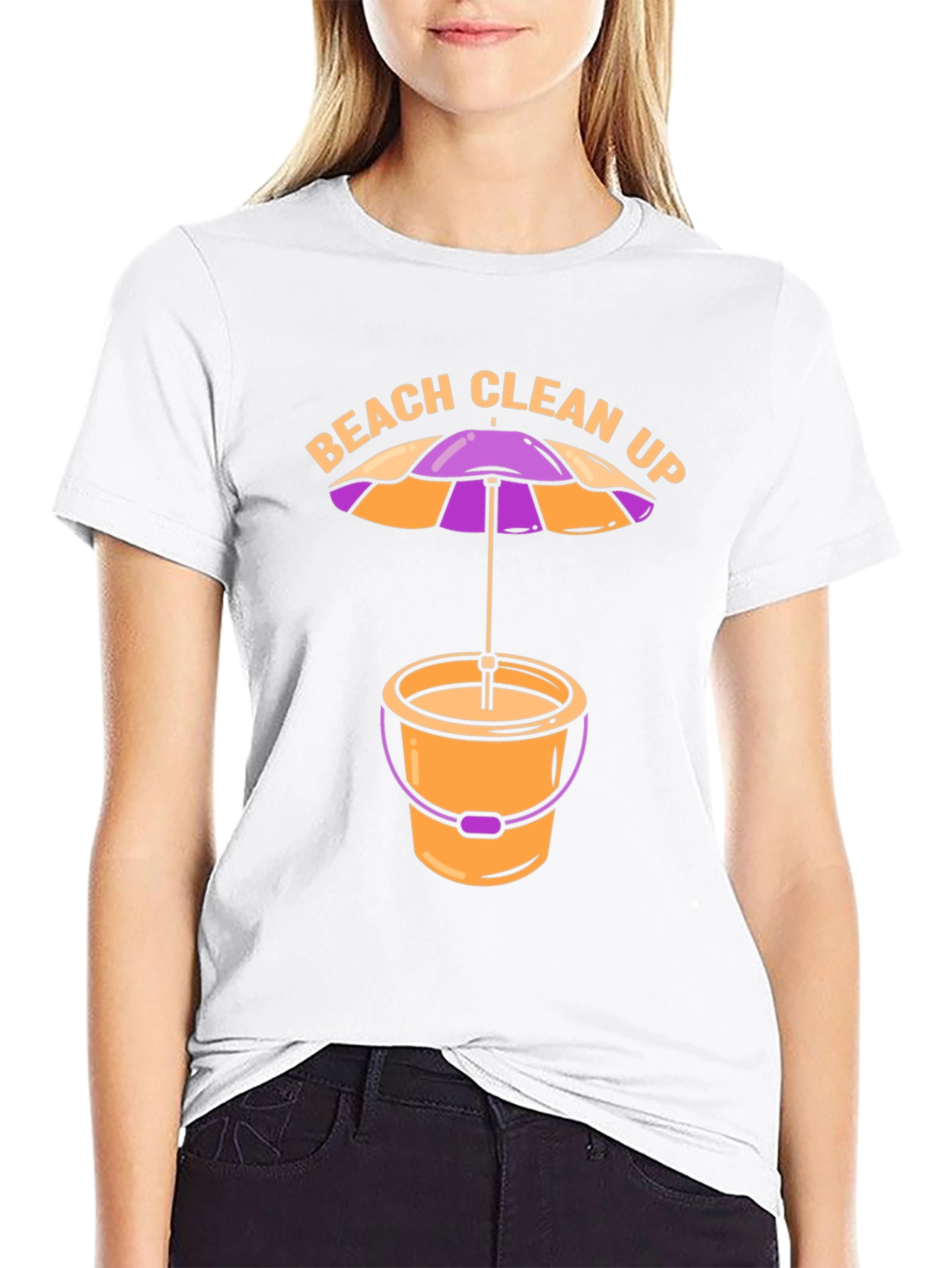 Beach Clean Up Graphic T-Shirt