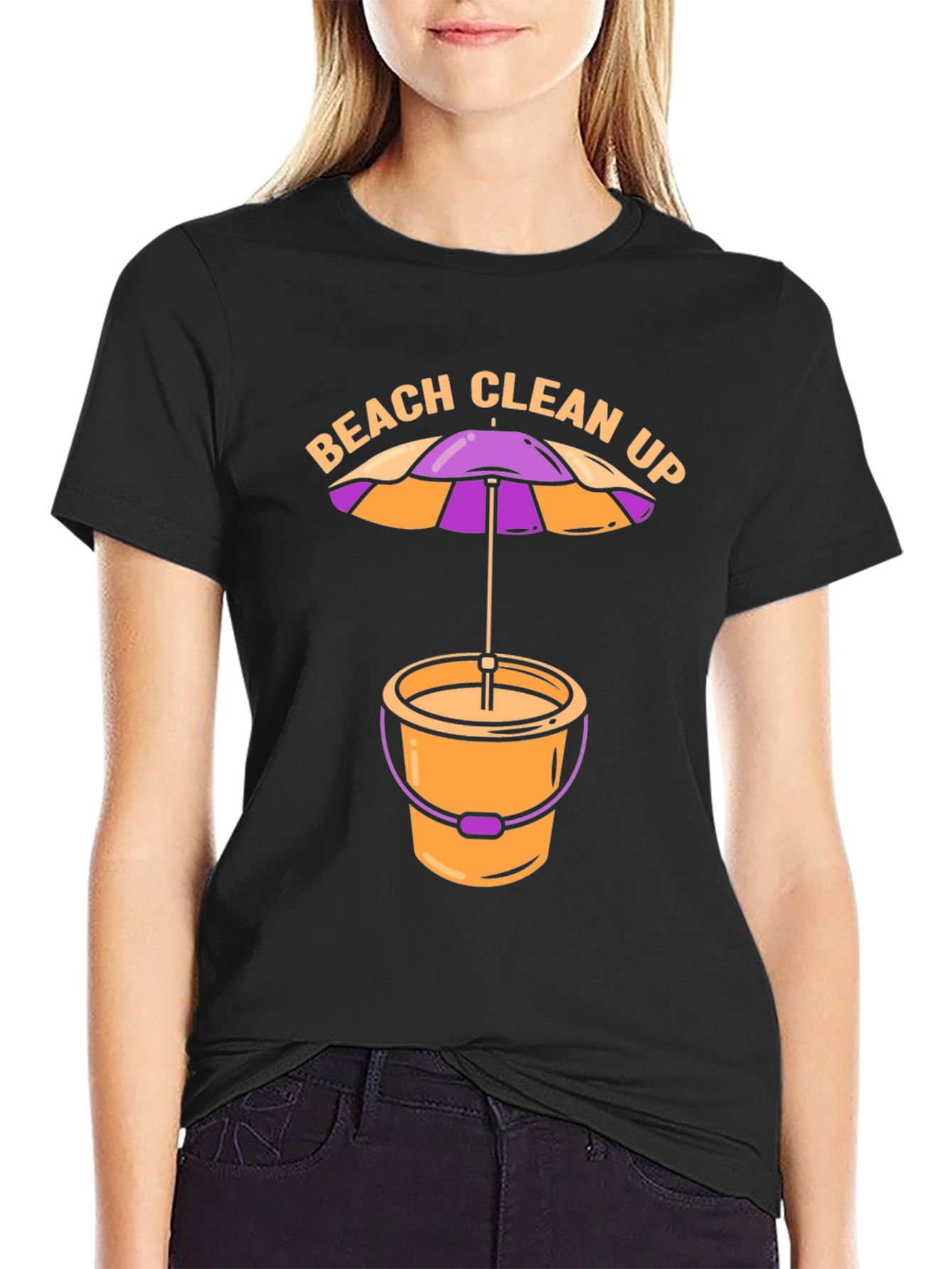 Beach Clean Up Graphic T-Shirt