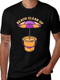 Beach Clean Up Graphic T-Shirt