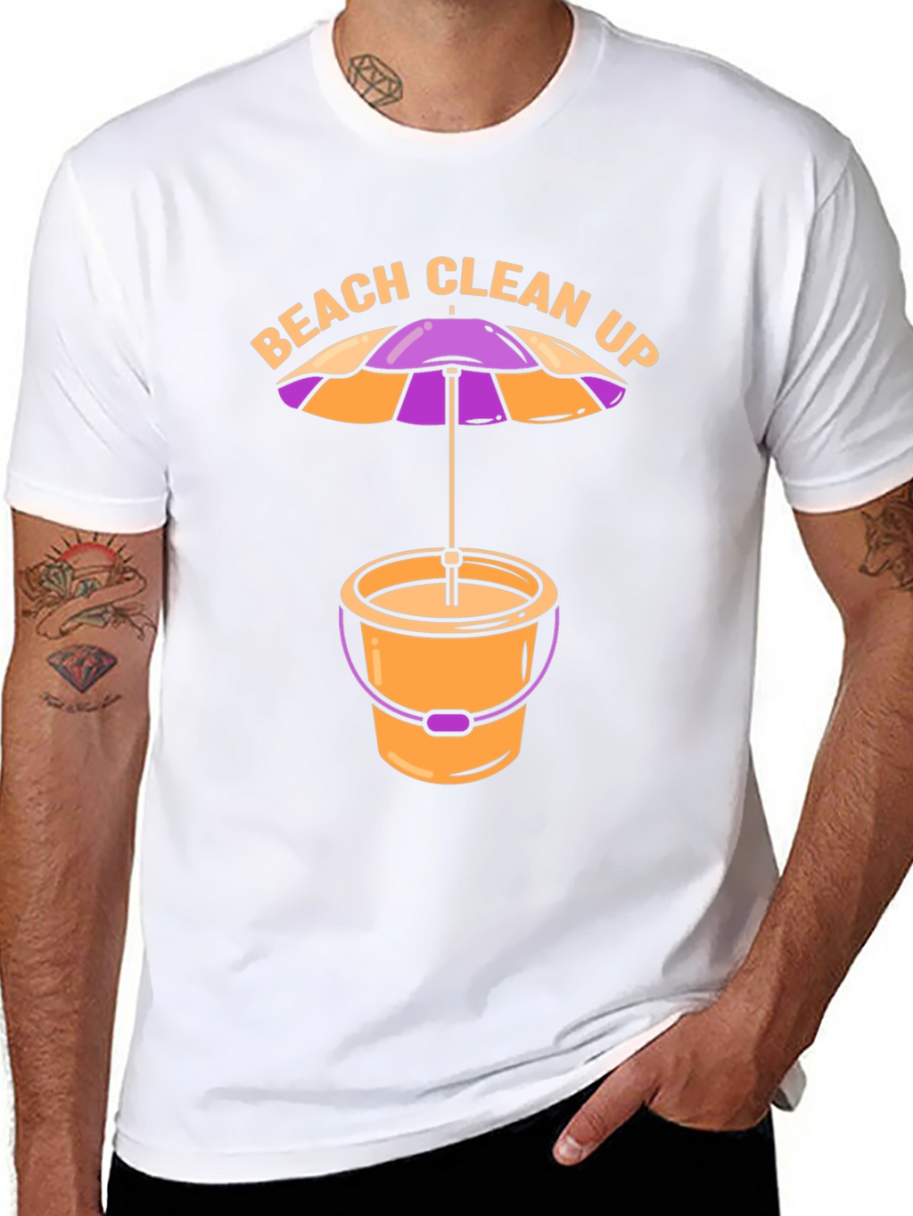 Beach Clean Up Graphic T-Shirt