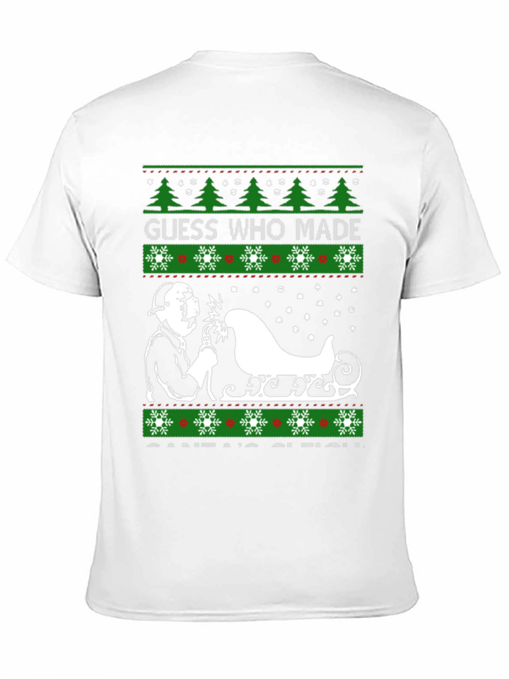 Welder Made Santas Sleigh Christmas T-Shirt