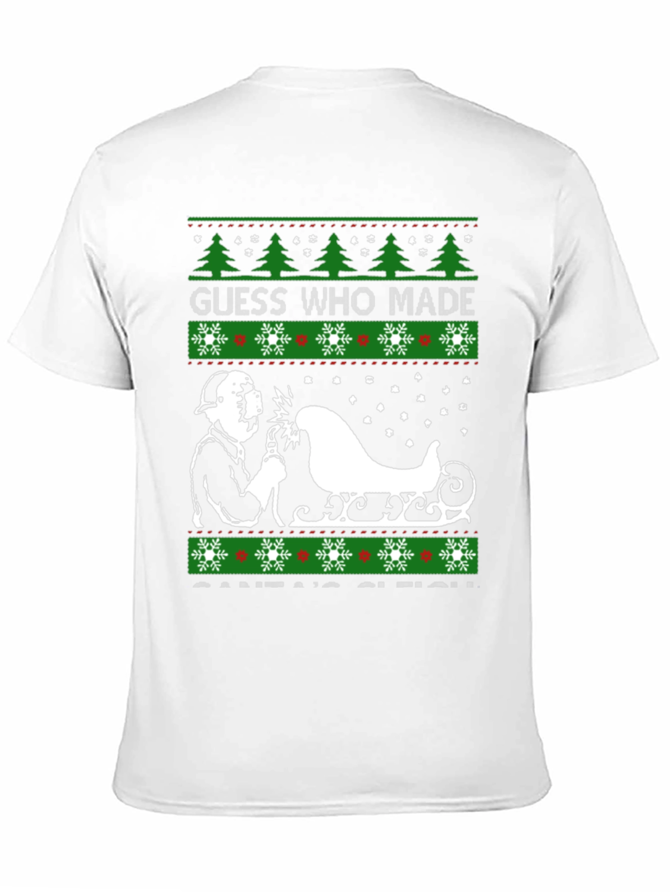 Welder Made Santas Sleigh Christmas T-Shirt