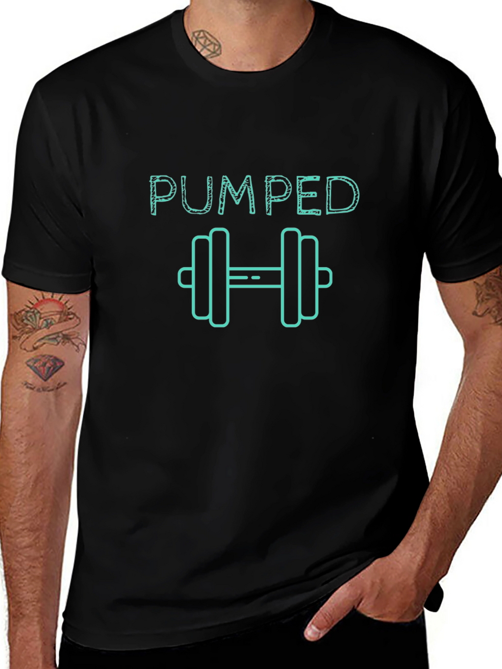 Pumped Gym T-Shirt - Fitness Apparel