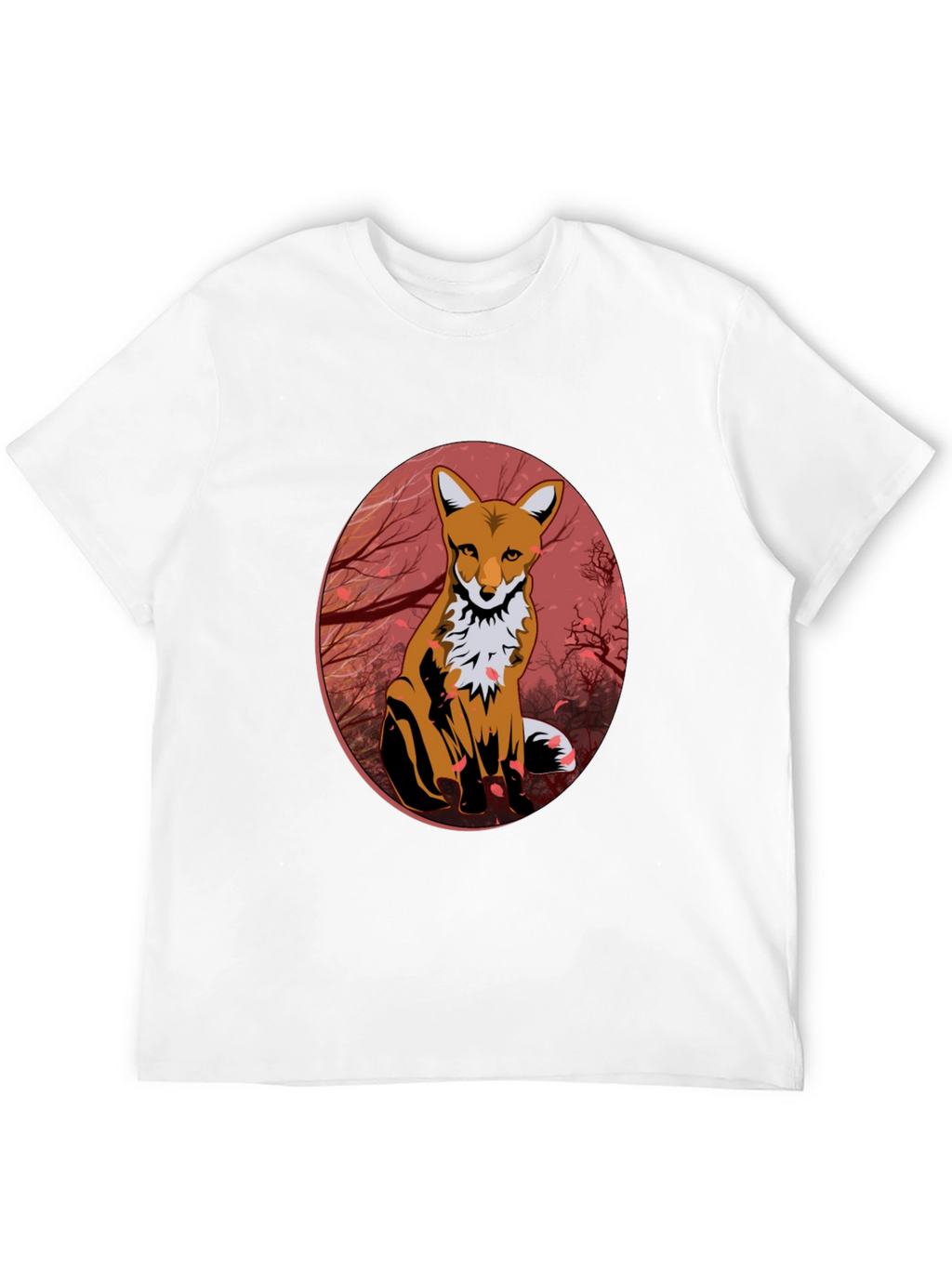 Fox Graphic Tee - Mens Black T-Shirt