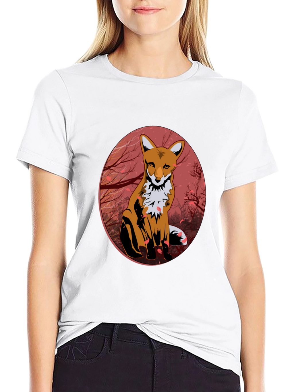 Fox Graphic Tee - Mens Black T-Shirt