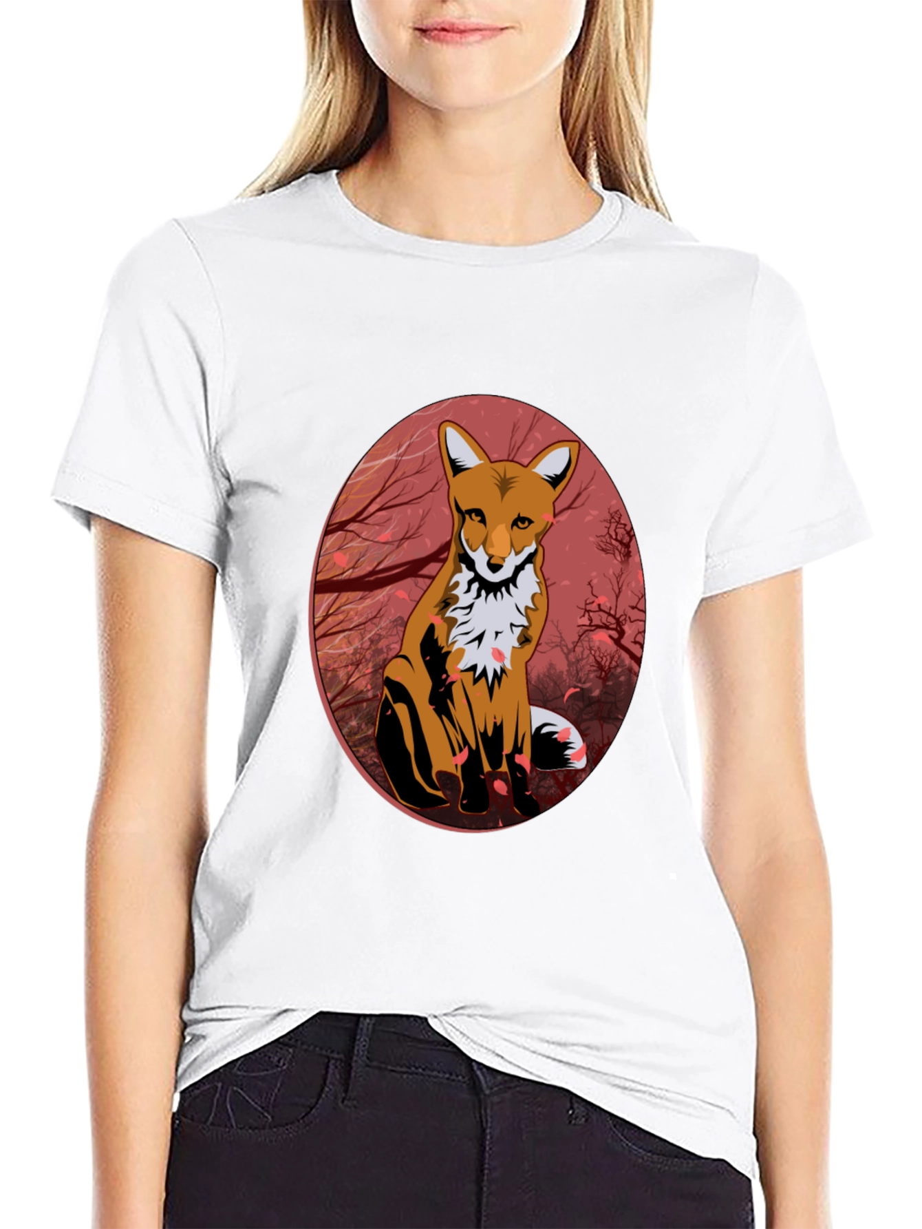 Fox Graphic Tee - Mens Black T-Shirt