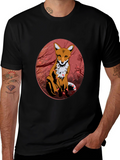 Fox Graphic Tee - Mens Black T-Shirt