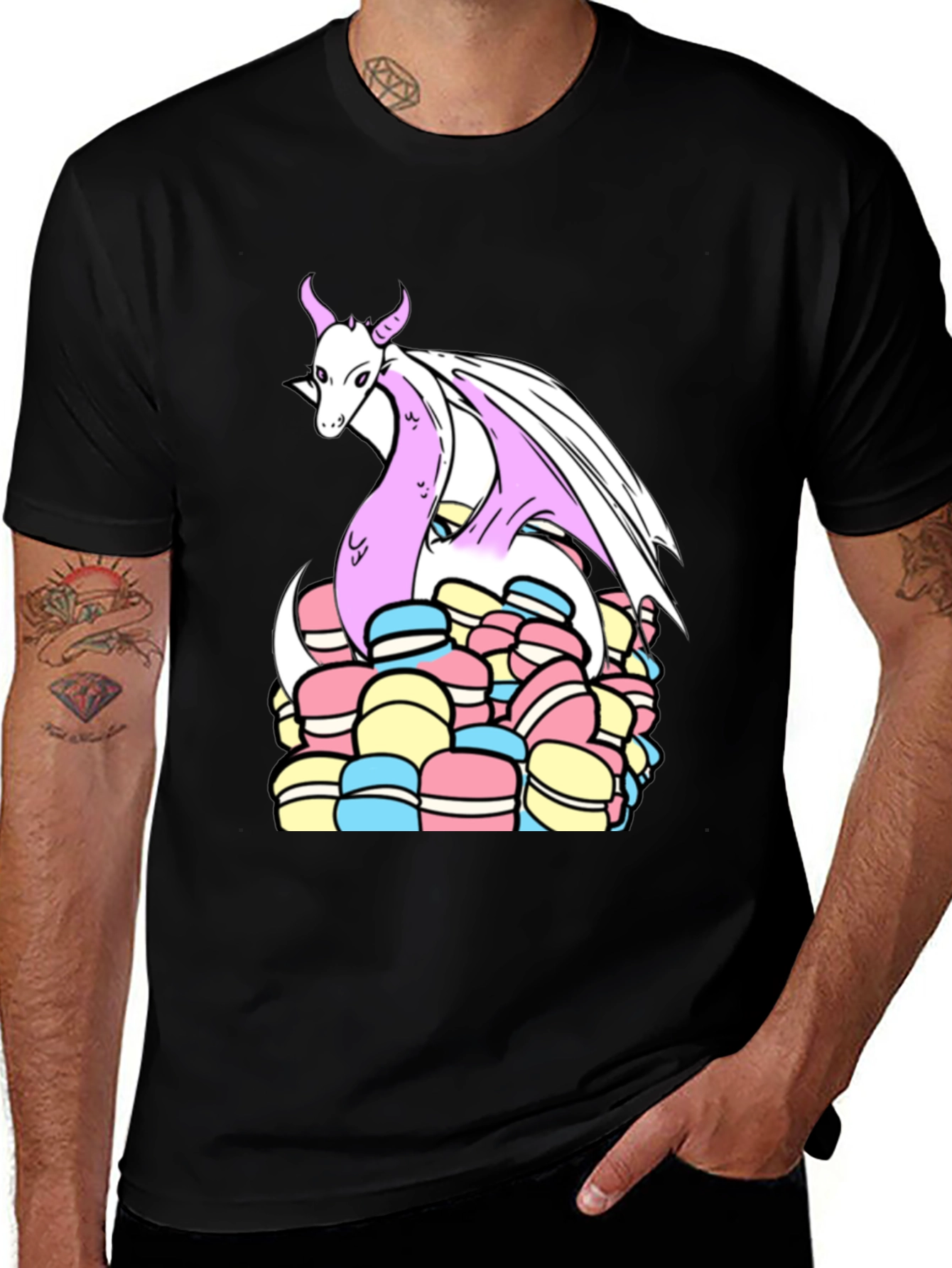 Dragon Macaron T-Shirt