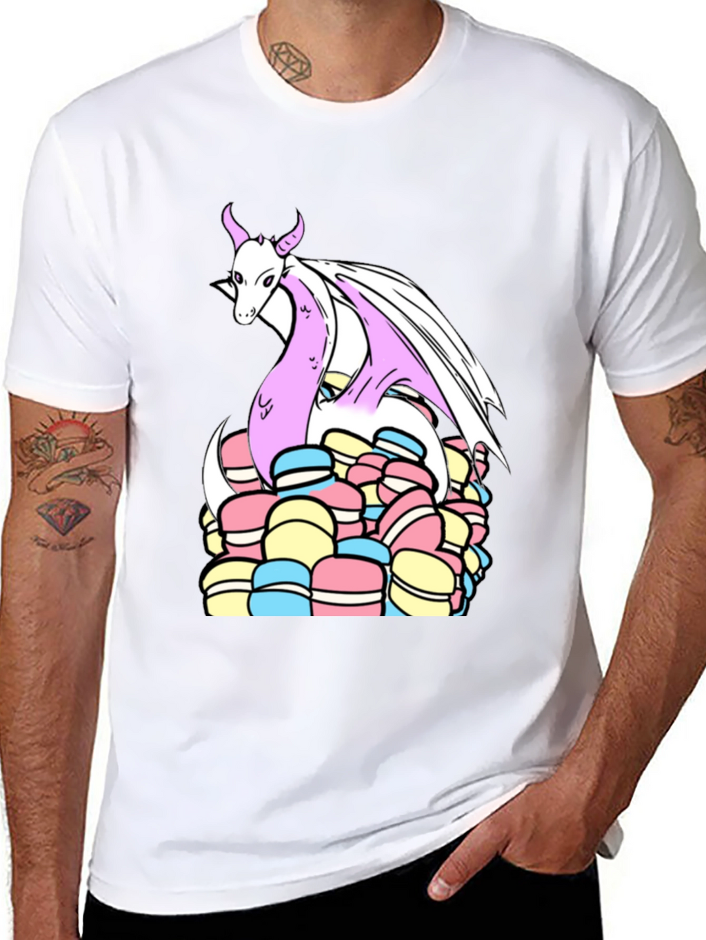 Dragon Macaron T-Shirt