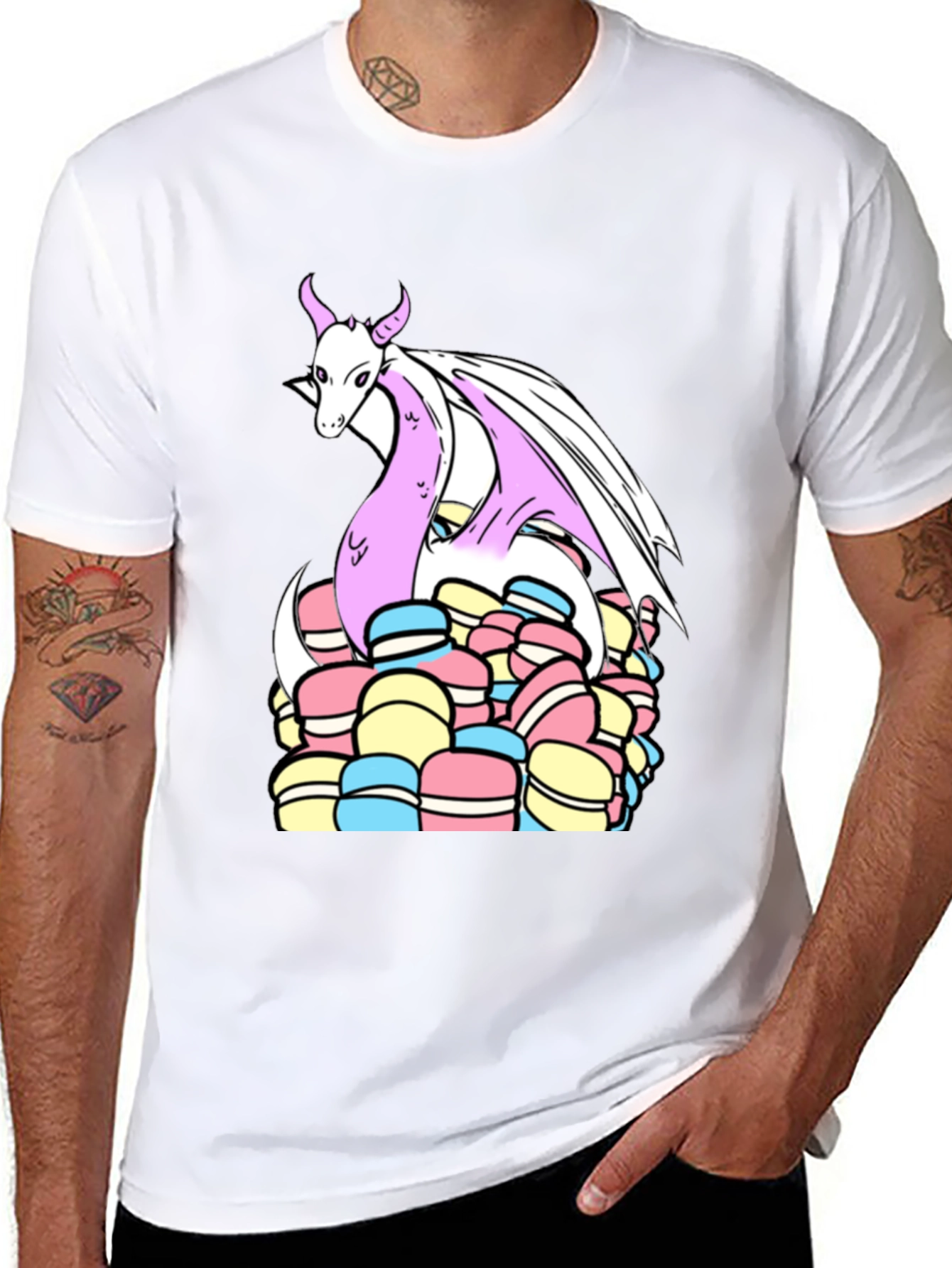Dragon Macaron T-Shirt