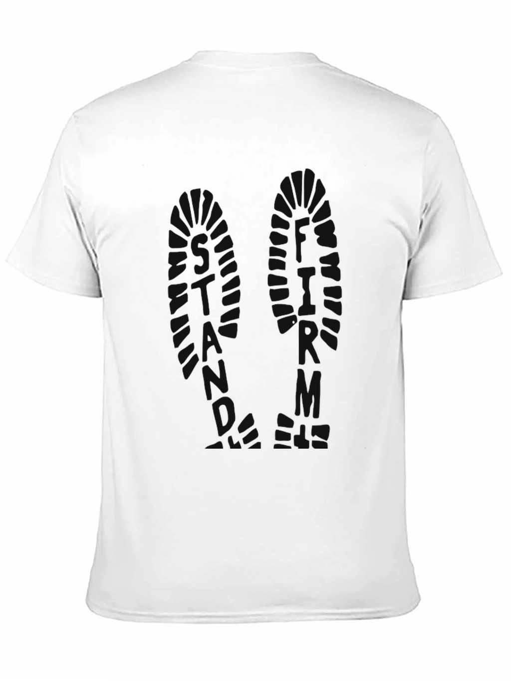 Mens Black Graphic Print T-Shirt