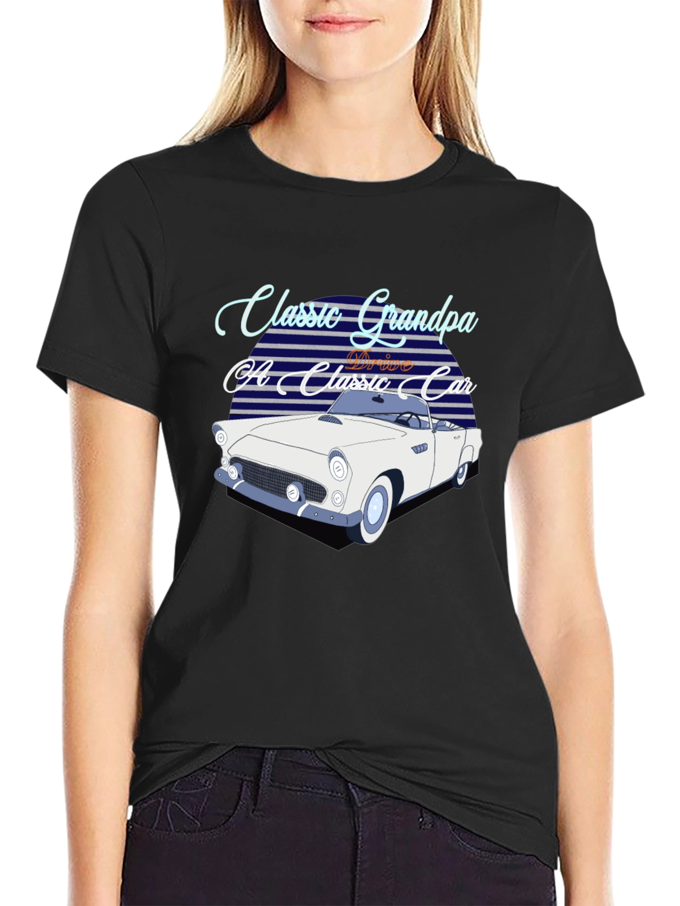 Classic Grandpa Car T-Shirt