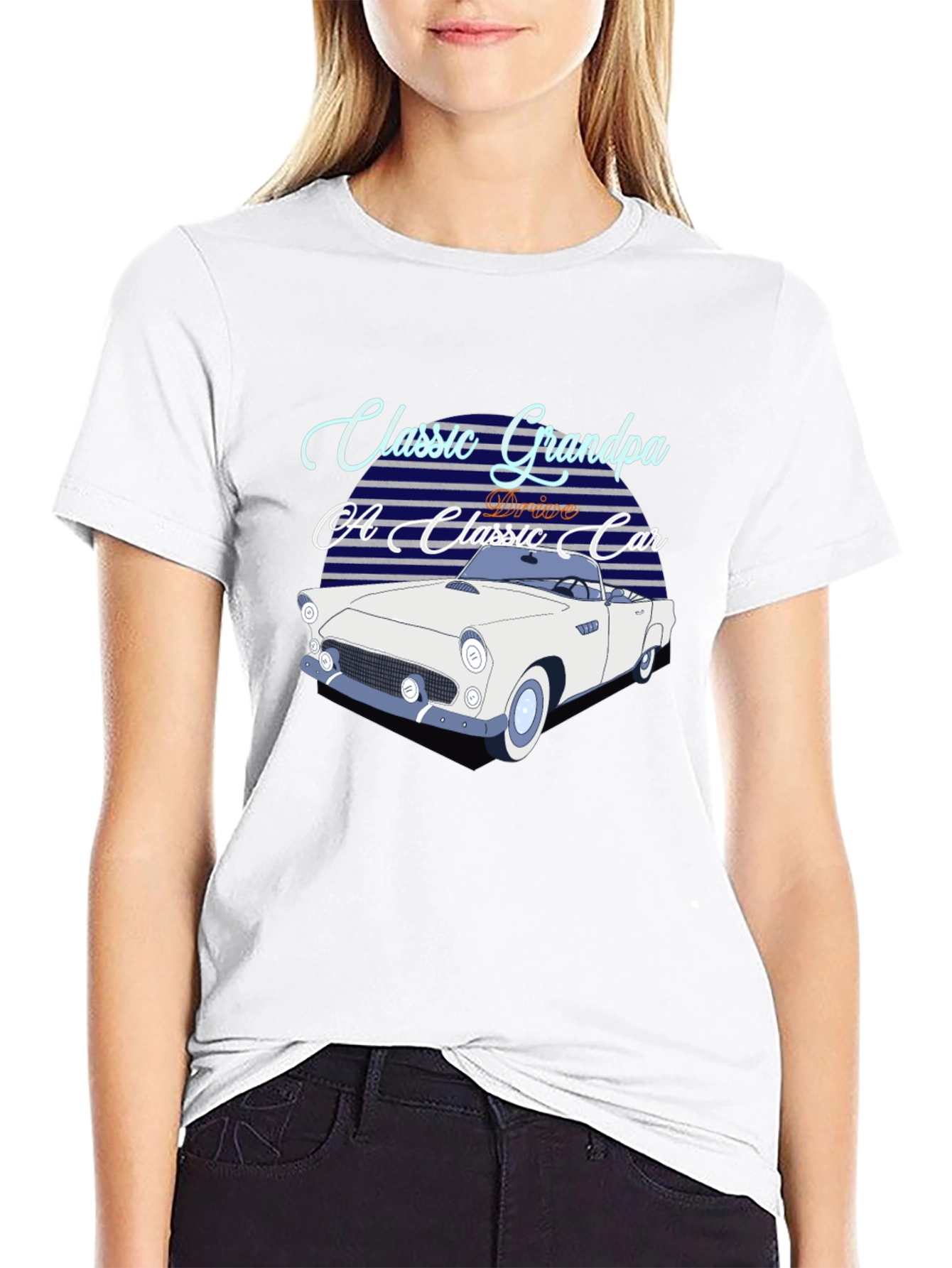 Classic Grandpa Car T-Shirt