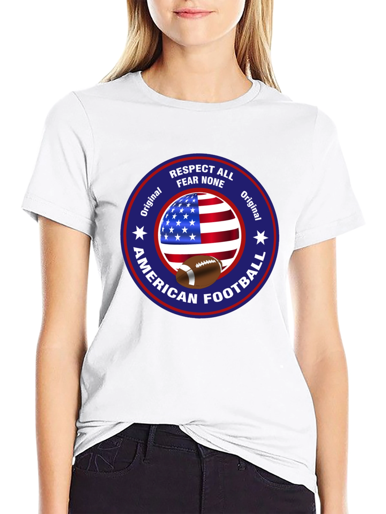 American Football Patriotic T-Shirt