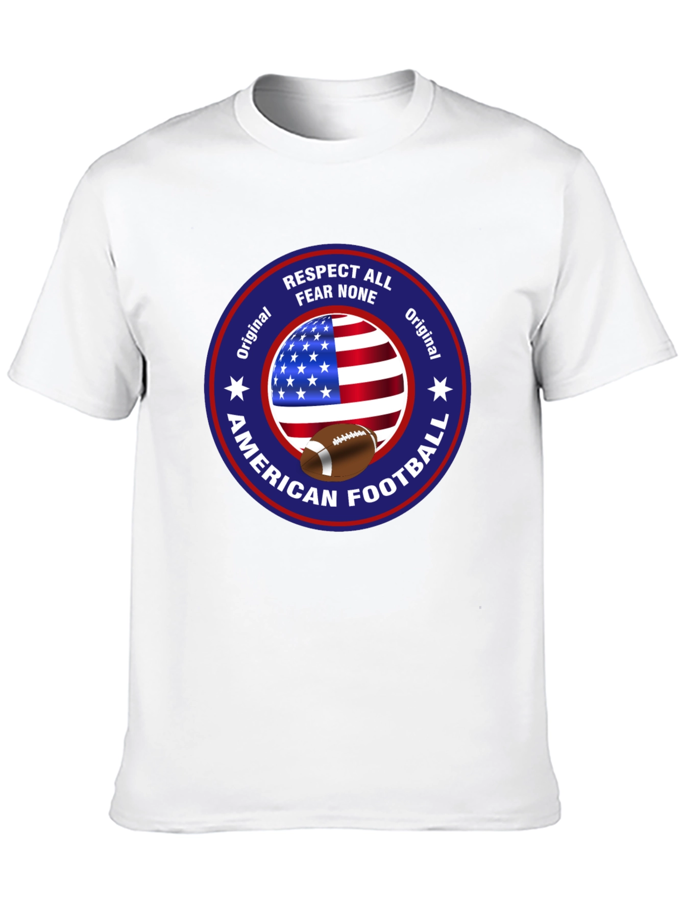 American Football Patriotic T-Shirt