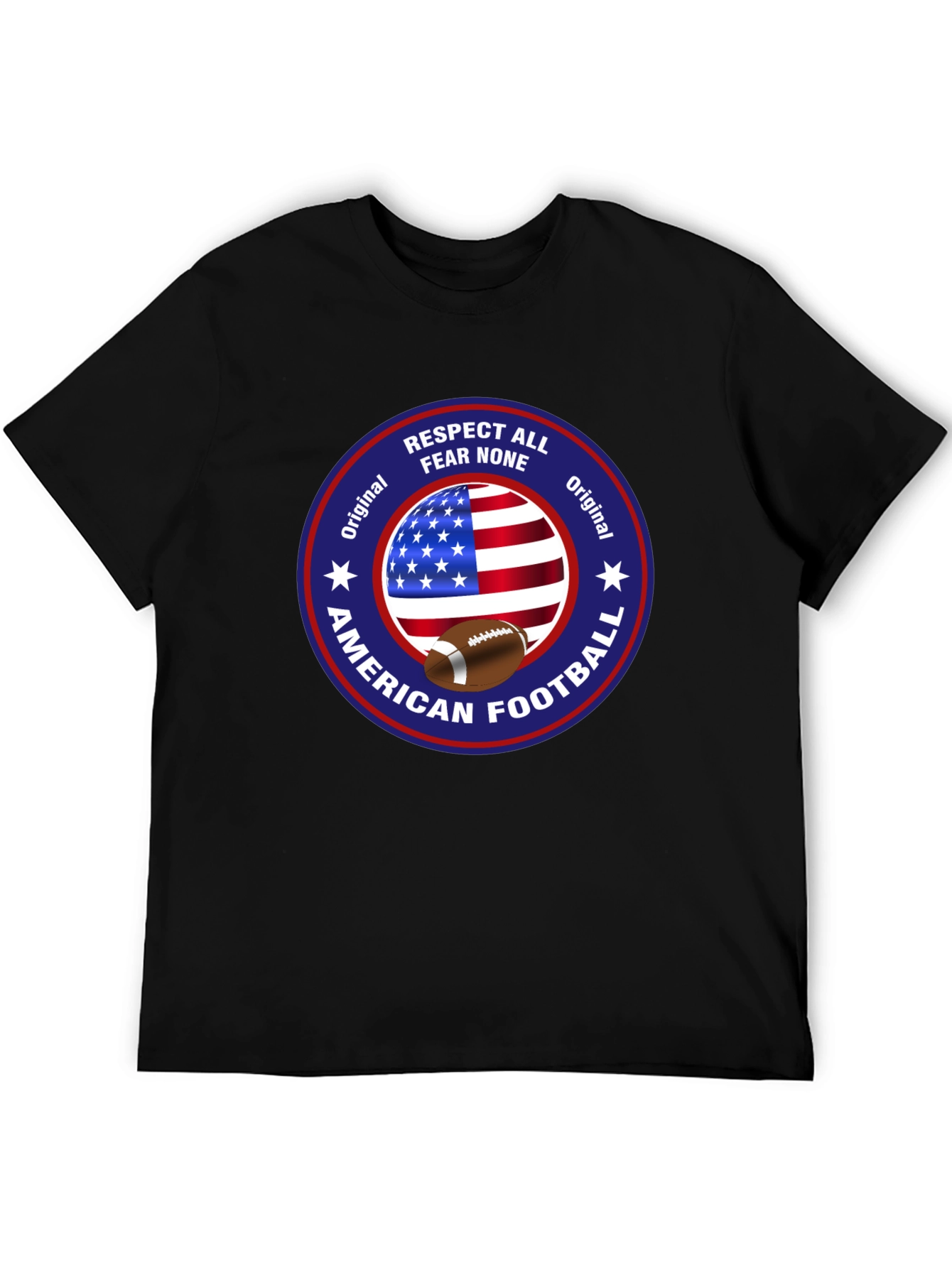 American Football Patriotic T-Shirt