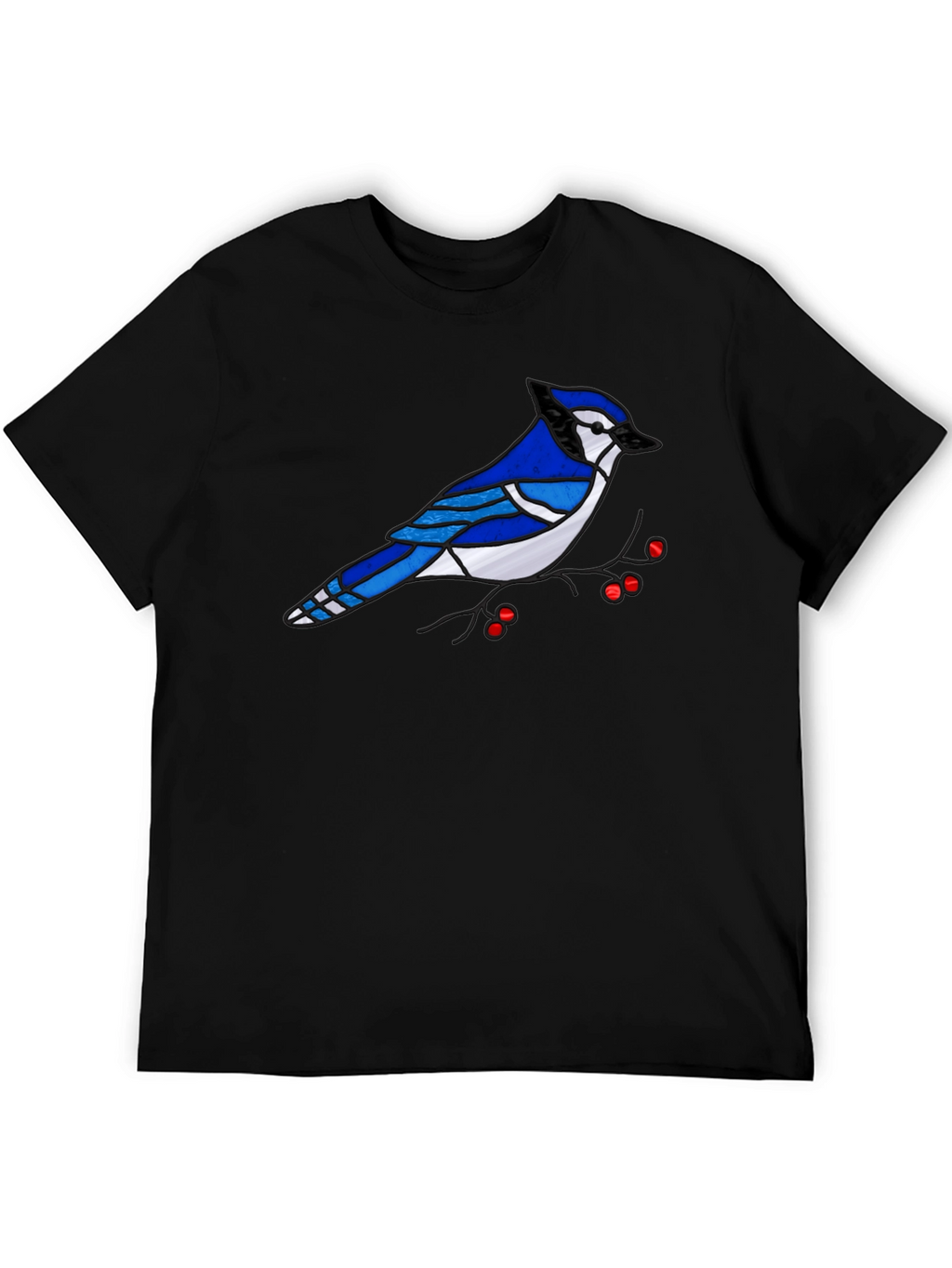 Blue Jay Graphic Tee - Nature Inspired Style