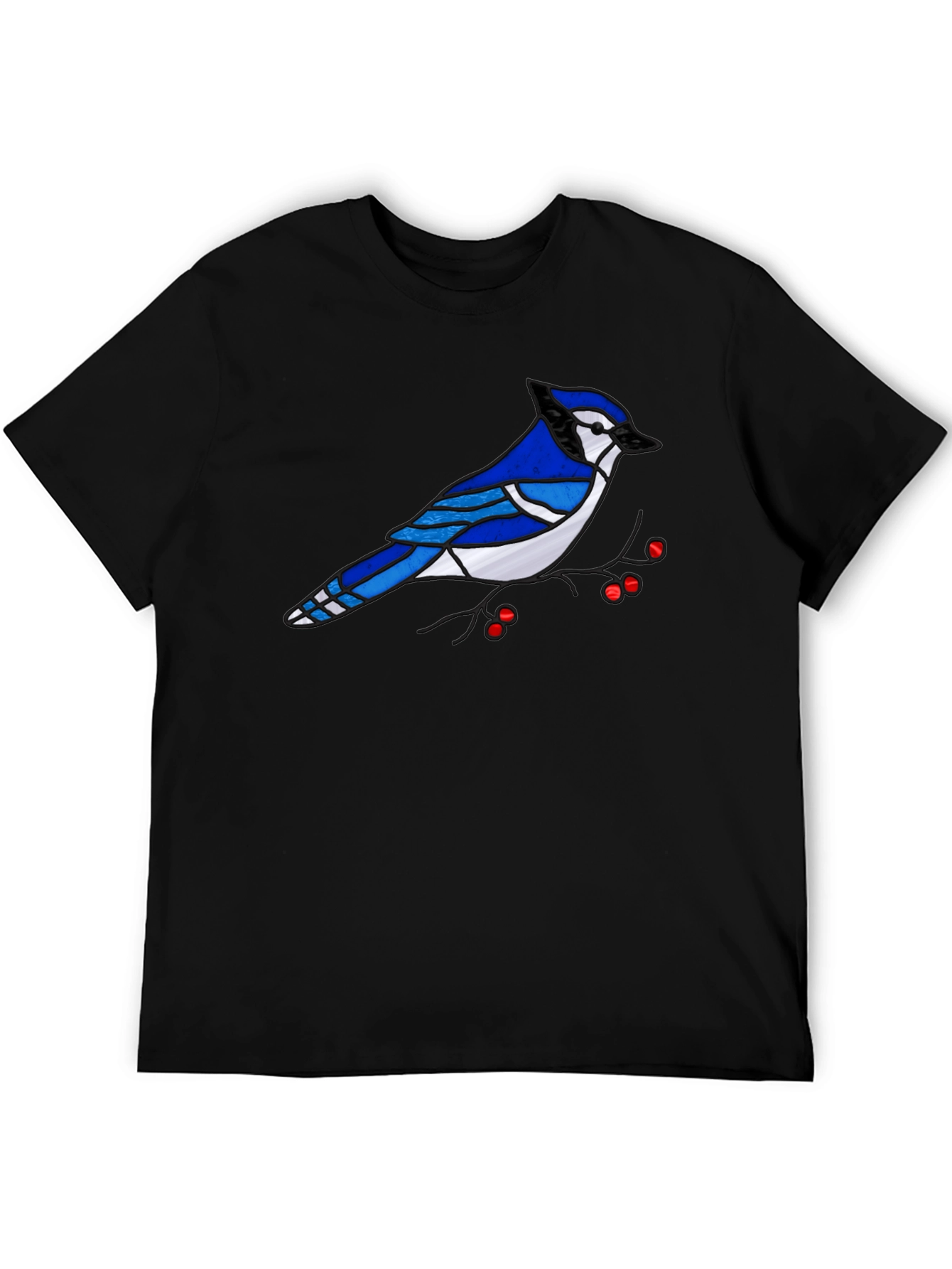 Blue Jay Graphic Tee - Nature Inspired Style