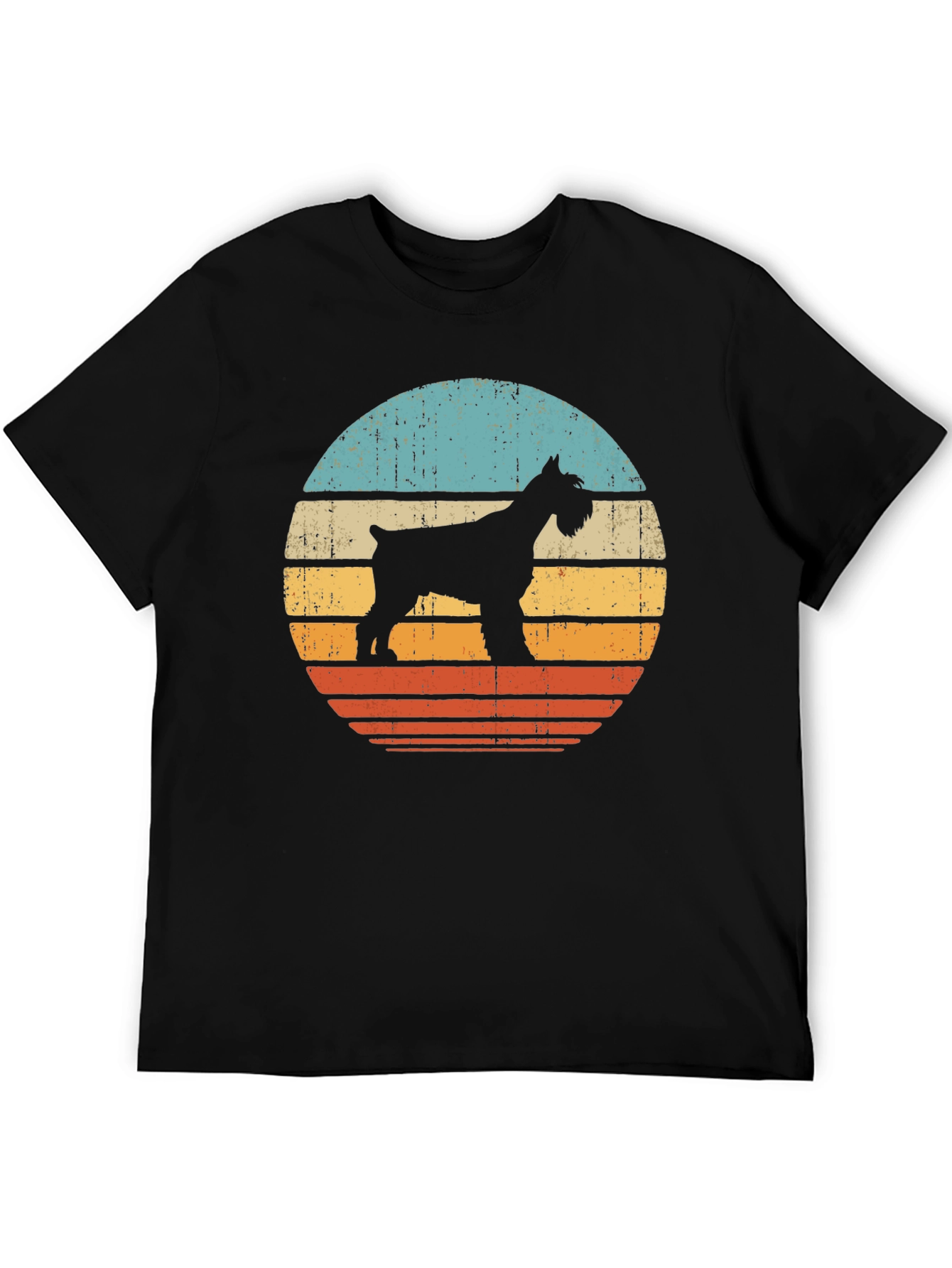 Retro Schnauzer Dog T-Shirt