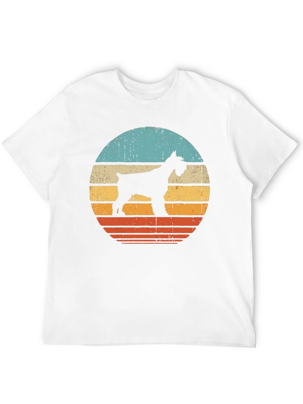 Retro Schnauzer Dog T-Shirt