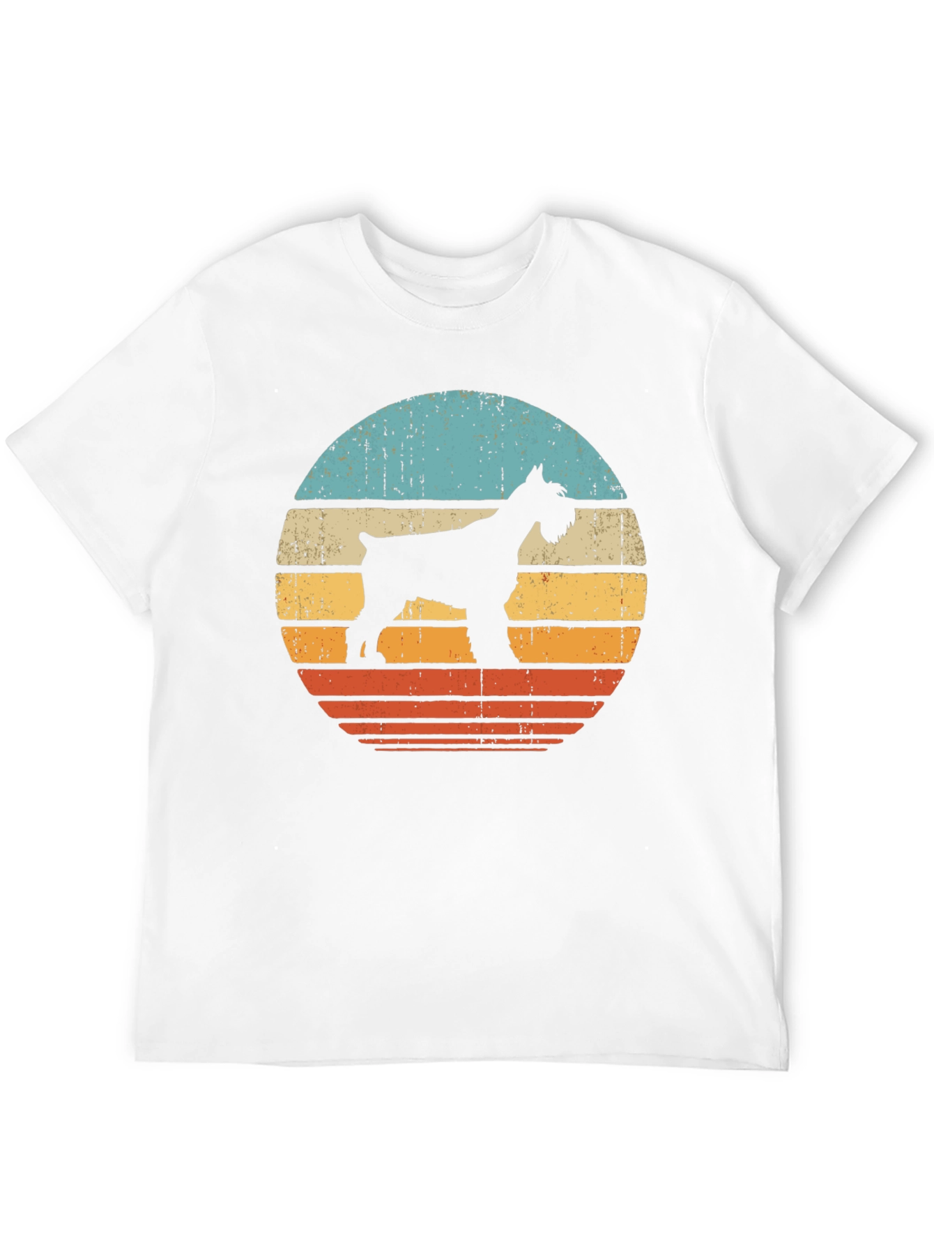 Retro Schnauzer Dog T-Shirt