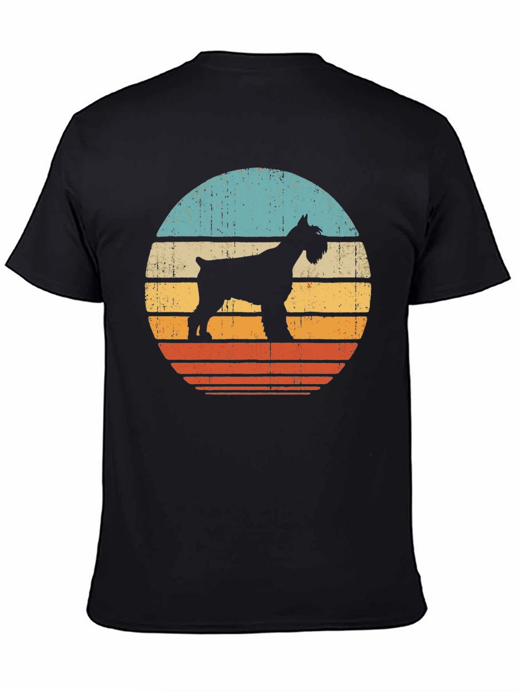 Retro Schnauzer Dog T-Shirt