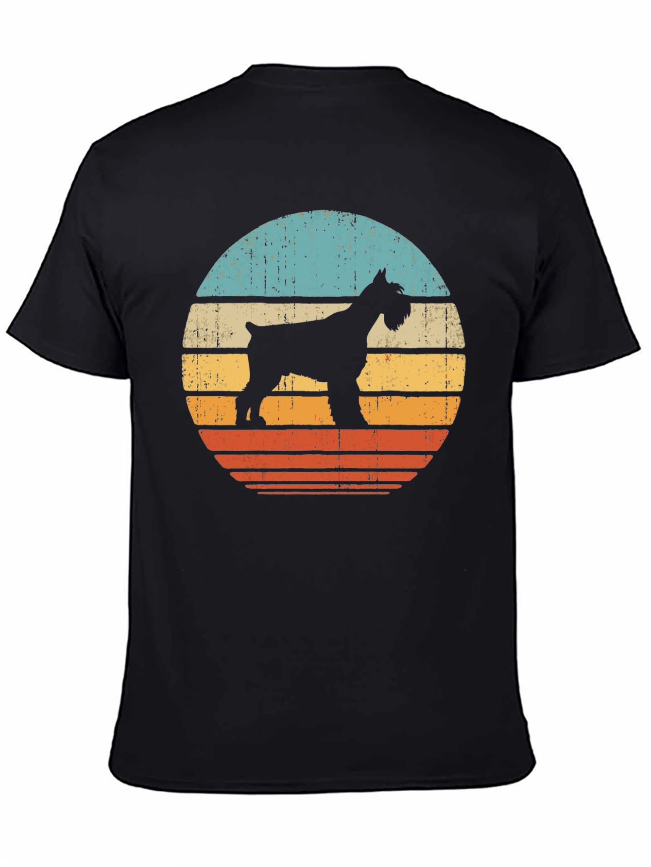 Retro Schnauzer Dog T-Shirt
