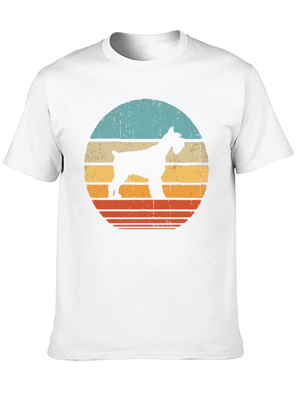 Retro Schnauzer Dog T-Shirt