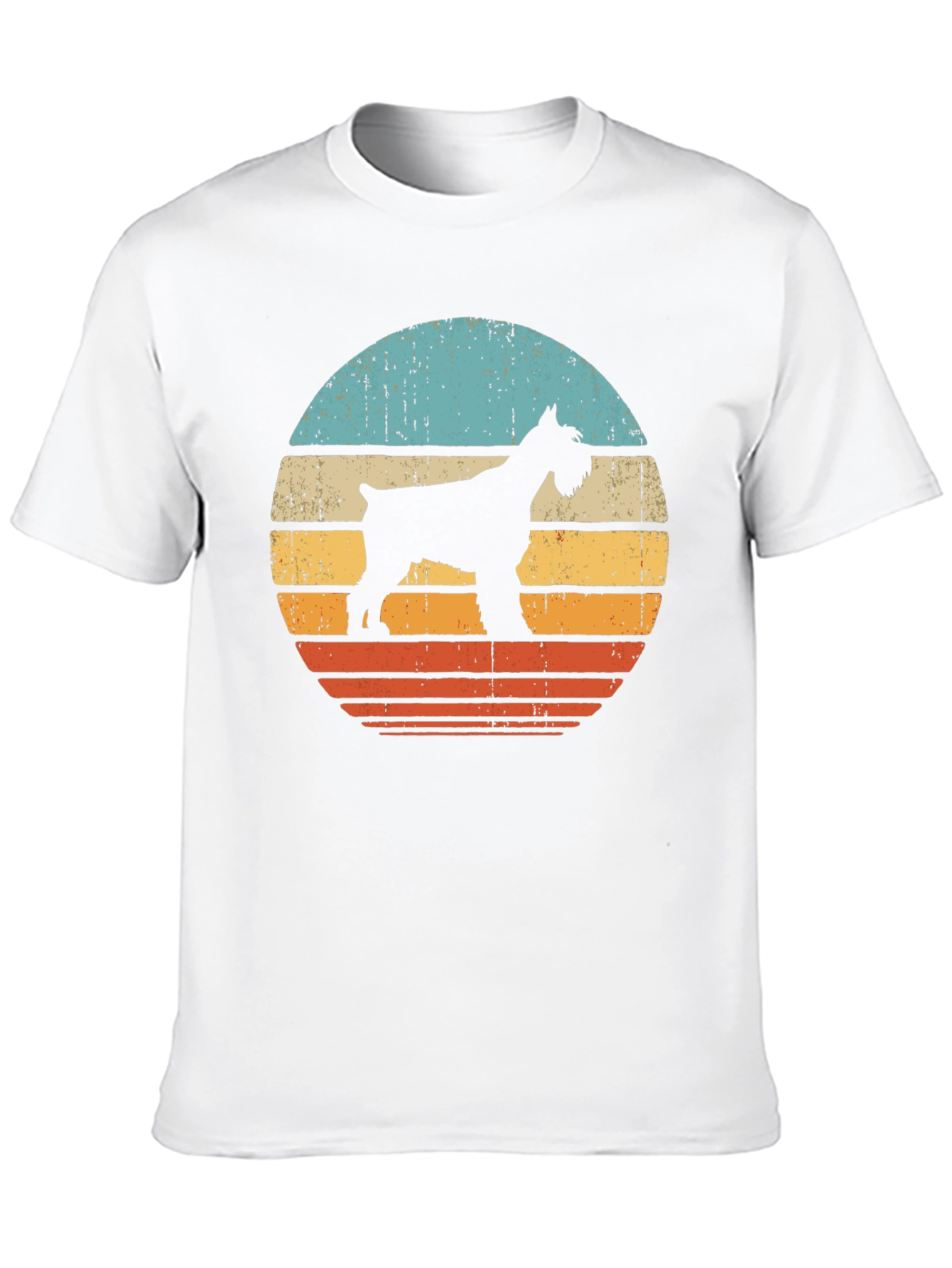 Retro Schnauzer Dog T-Shirt