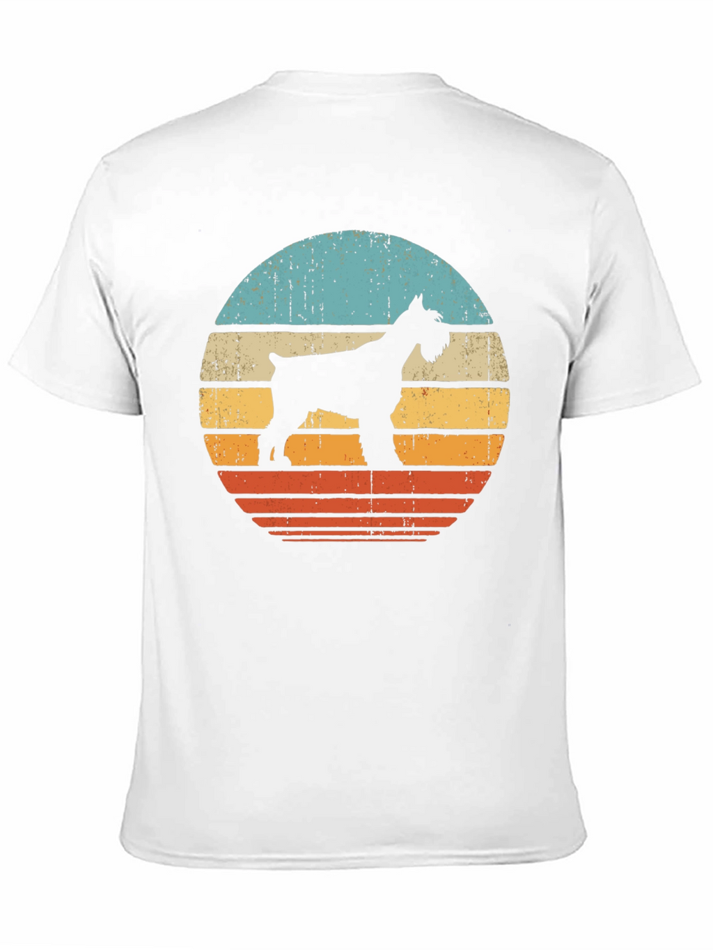 Retro Schnauzer Dog T-Shirt