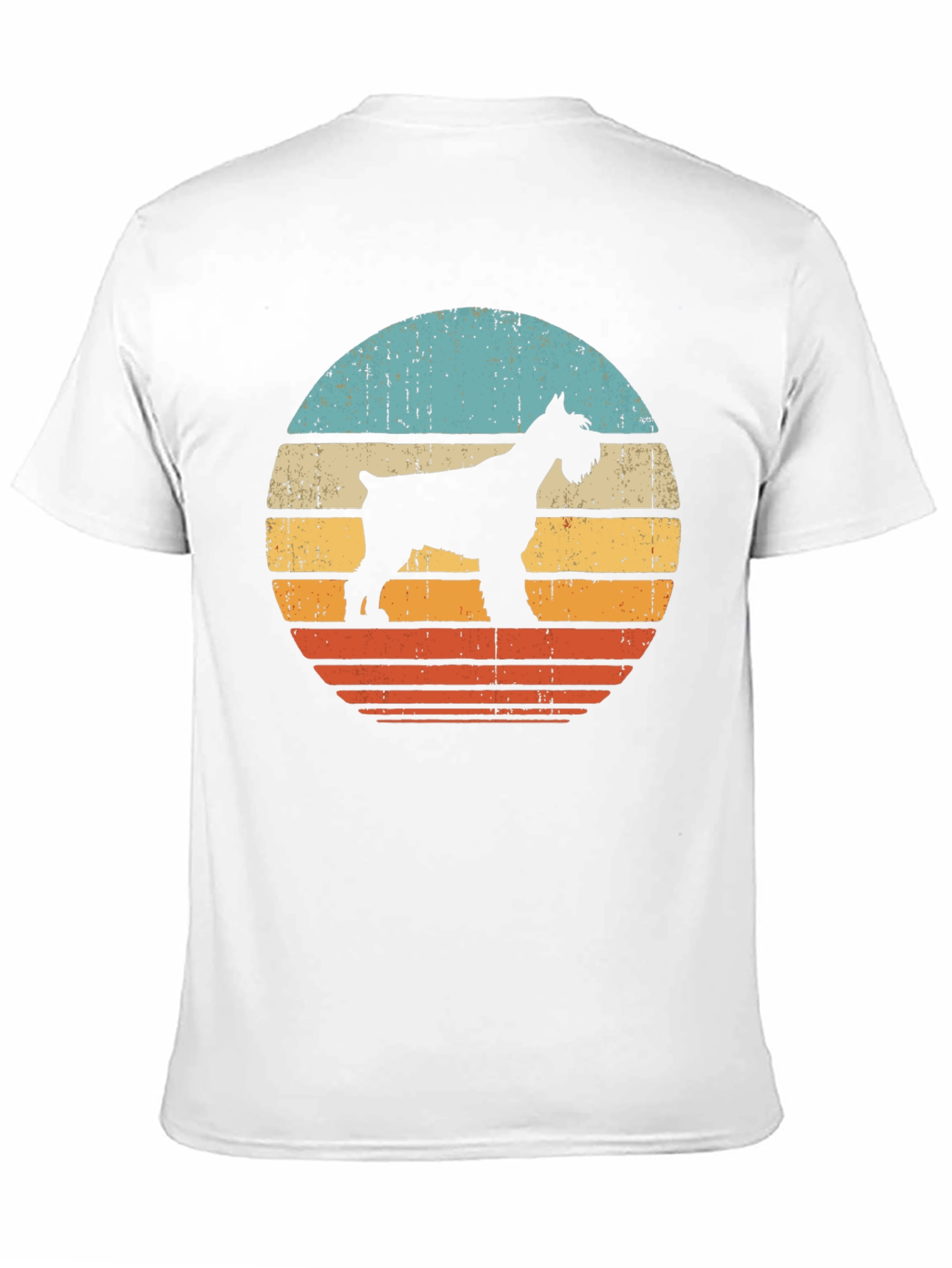 Retro Schnauzer Dog T-Shirt