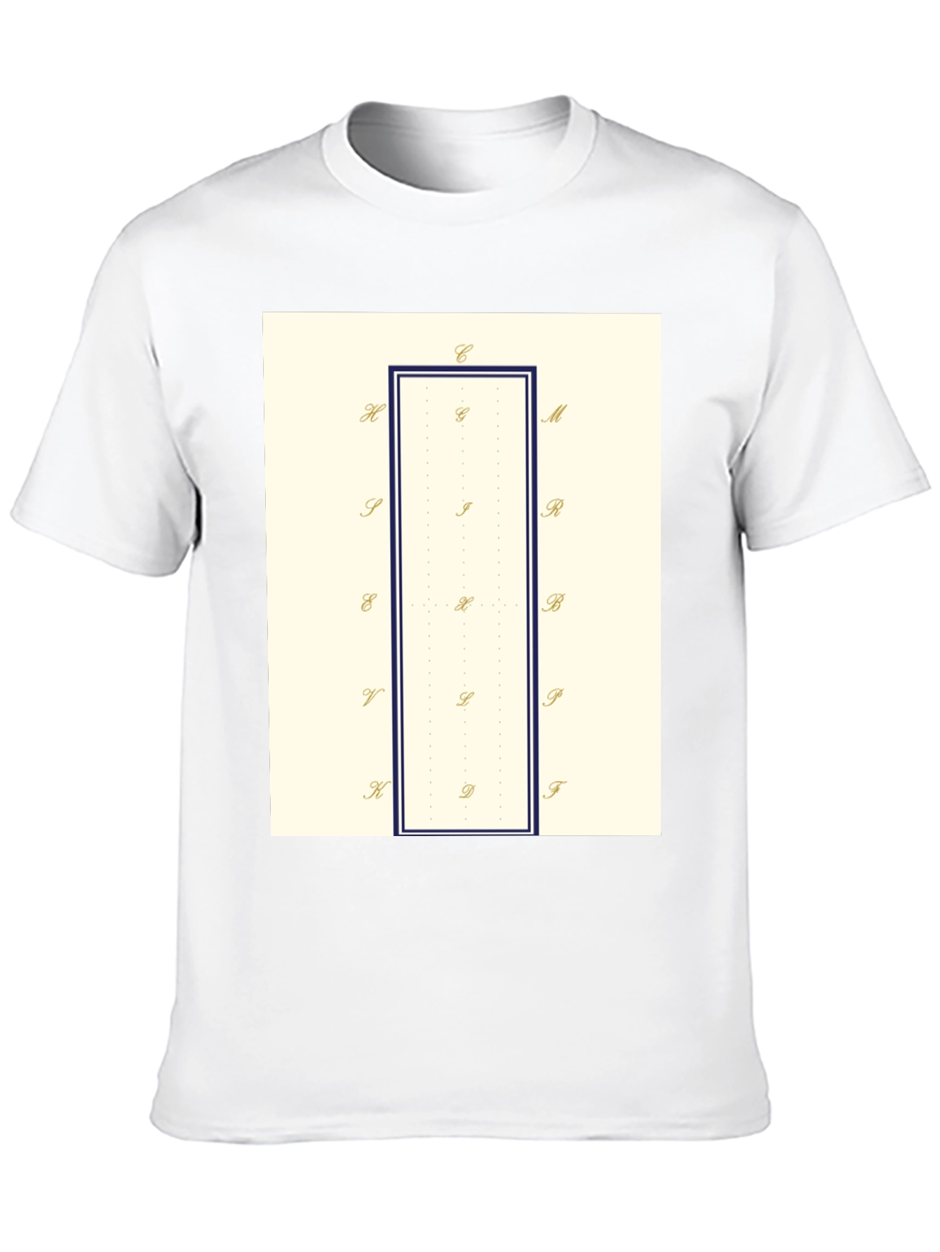 Geometric Tee: Stylish Minimalist T-Shirt