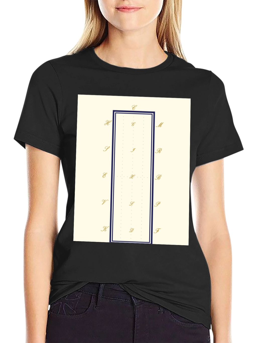 Geometric Tee: Stylish Minimalist T-Shirt