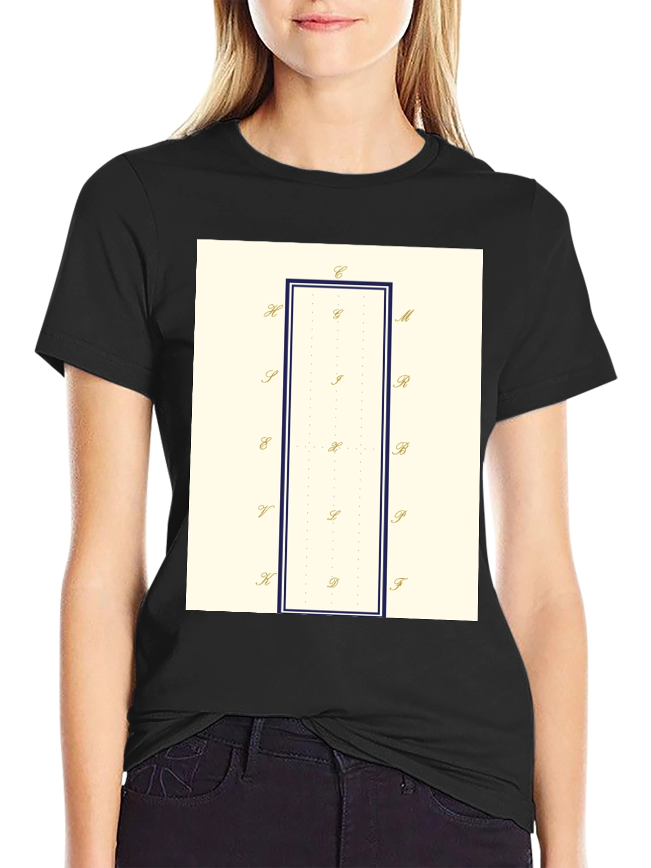Geometric Tee: Stylish Minimalist T-Shirt