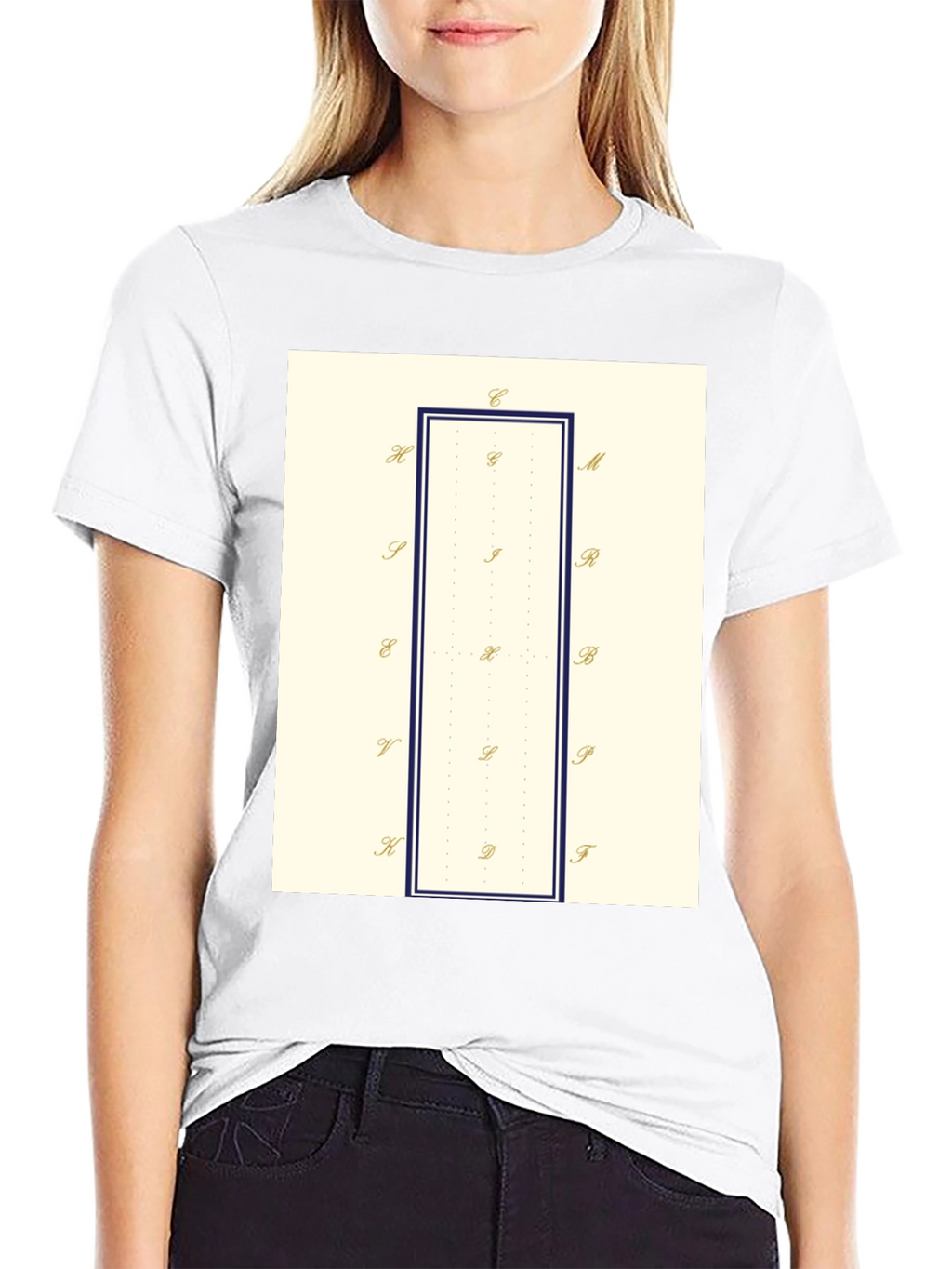Geometric Tee: Stylish Minimalist T-Shirt