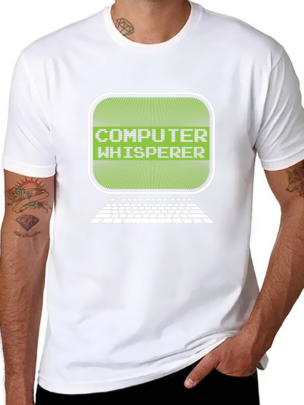 Computer Whisperer Graphic Tee - Geek Style