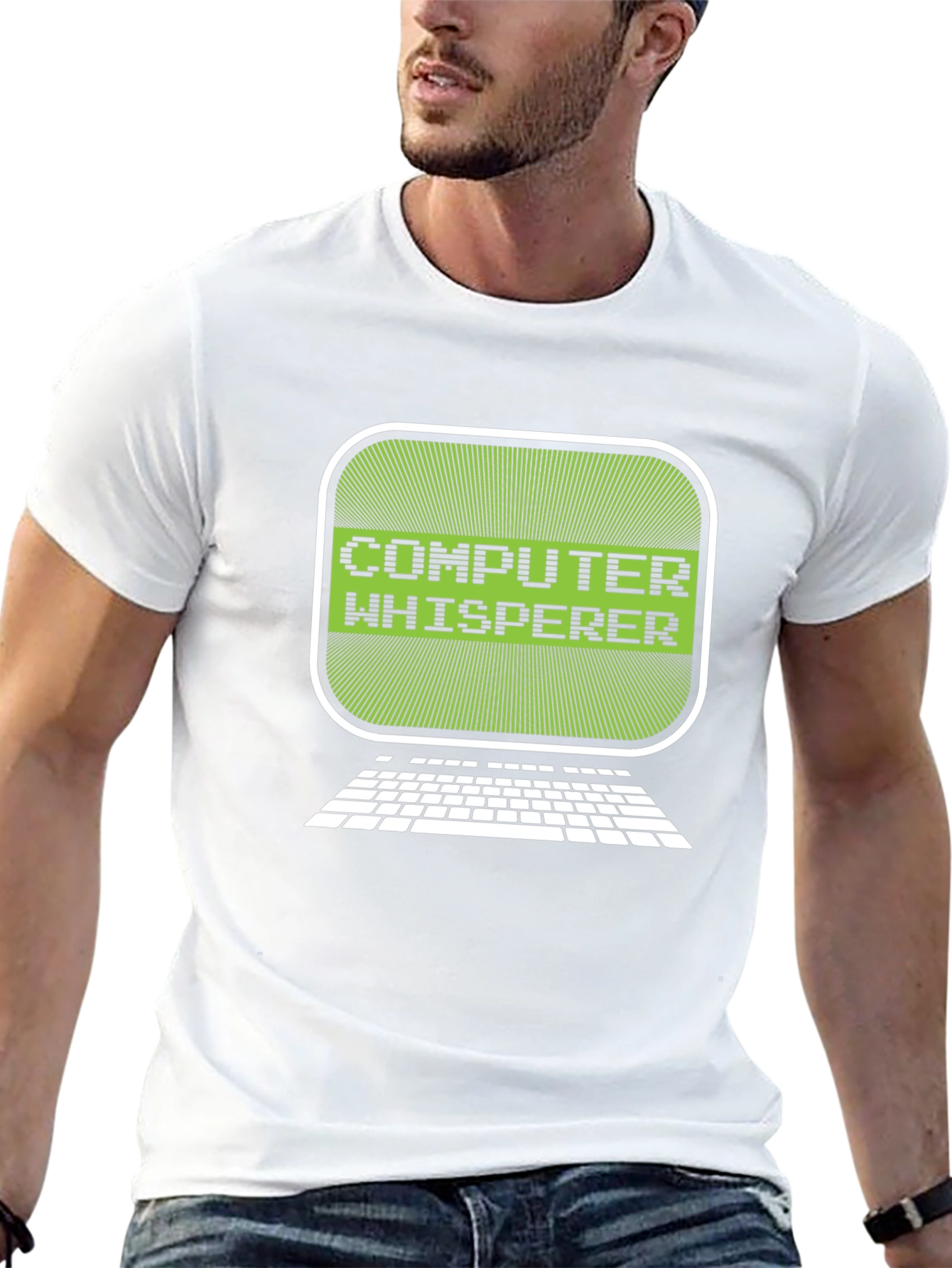 Computer Whisperer Graphic Tee - Geek Style
