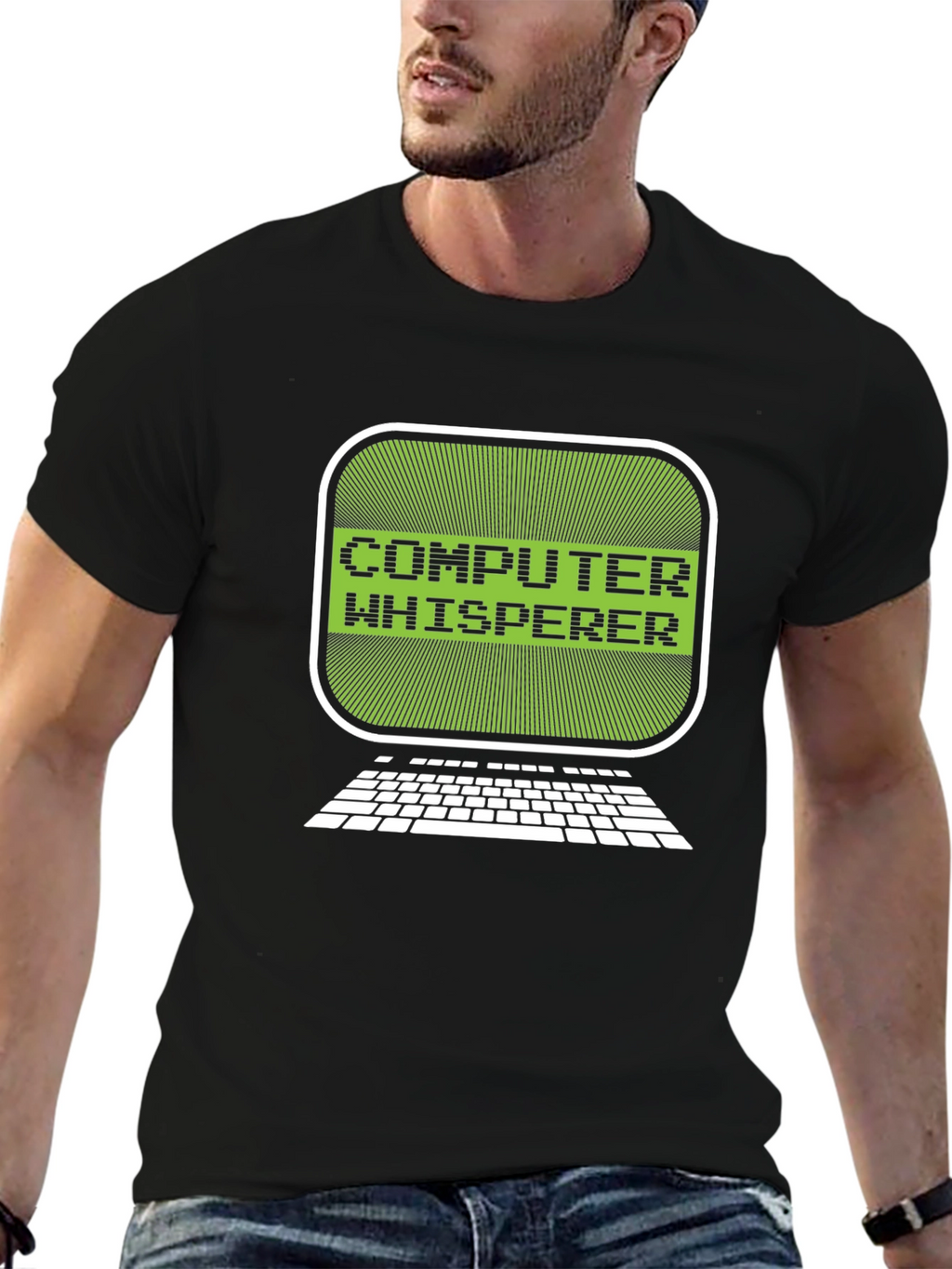 Computer Whisperer Graphic Tee - Geek Style