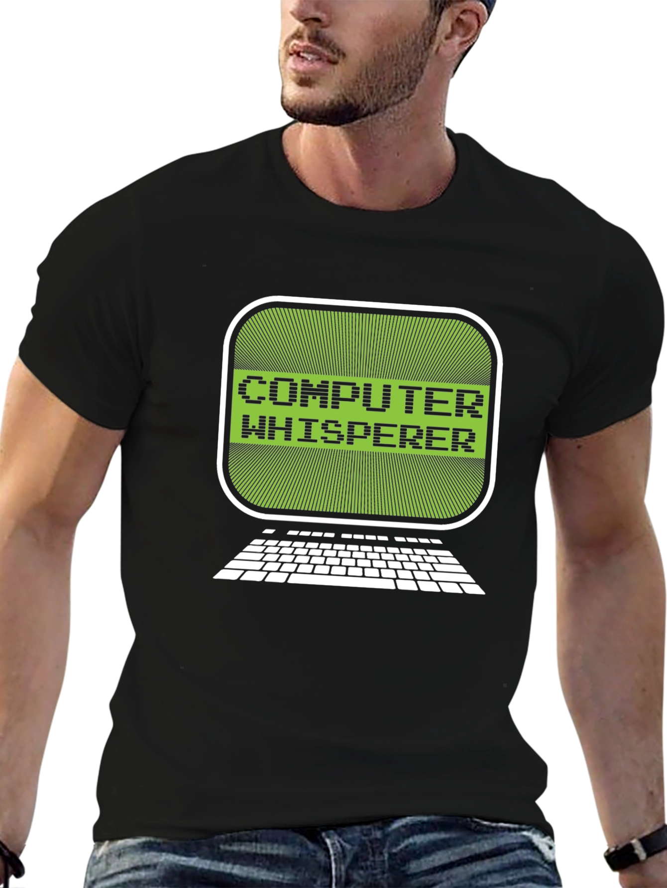 Computer Whisperer Graphic Tee - Geek Style