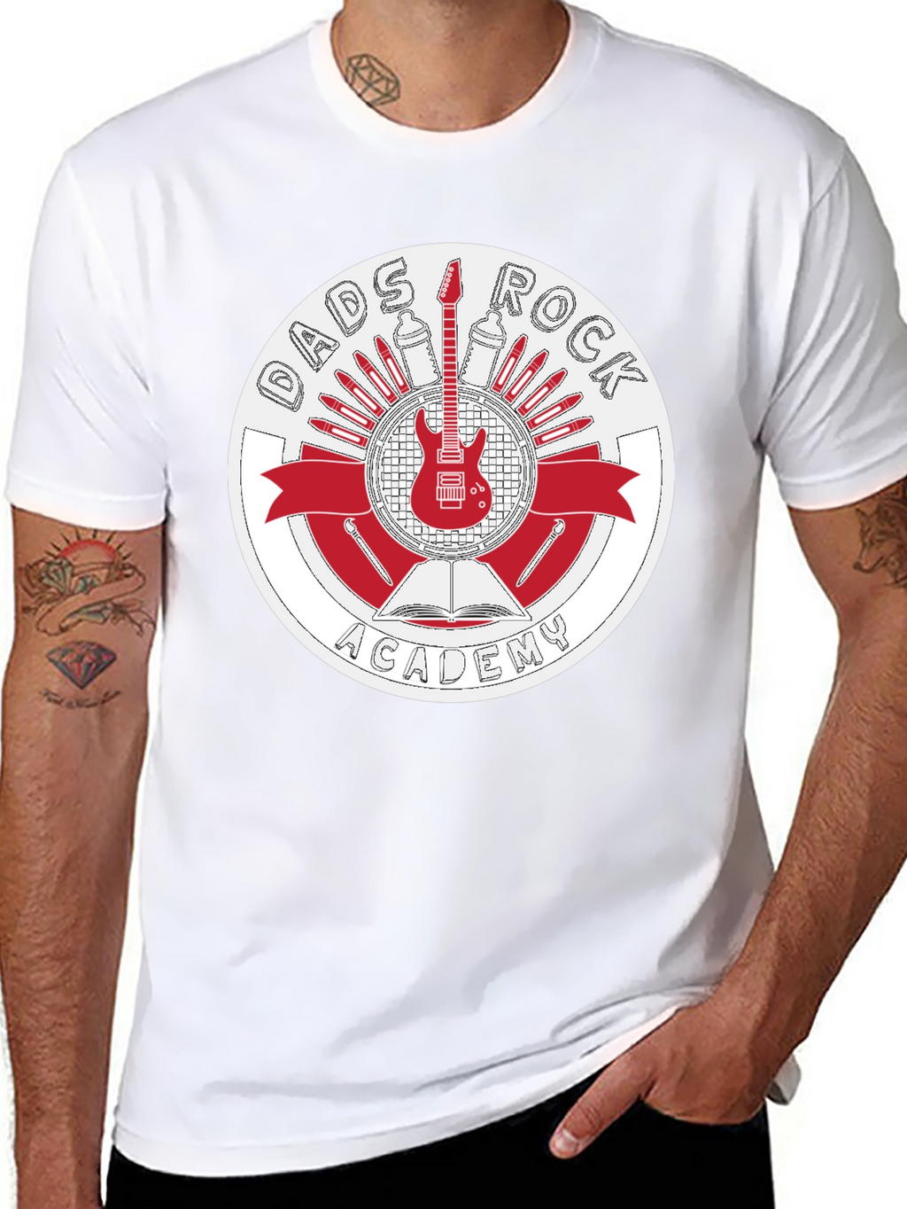 Dads Rock Academy T-Shirt