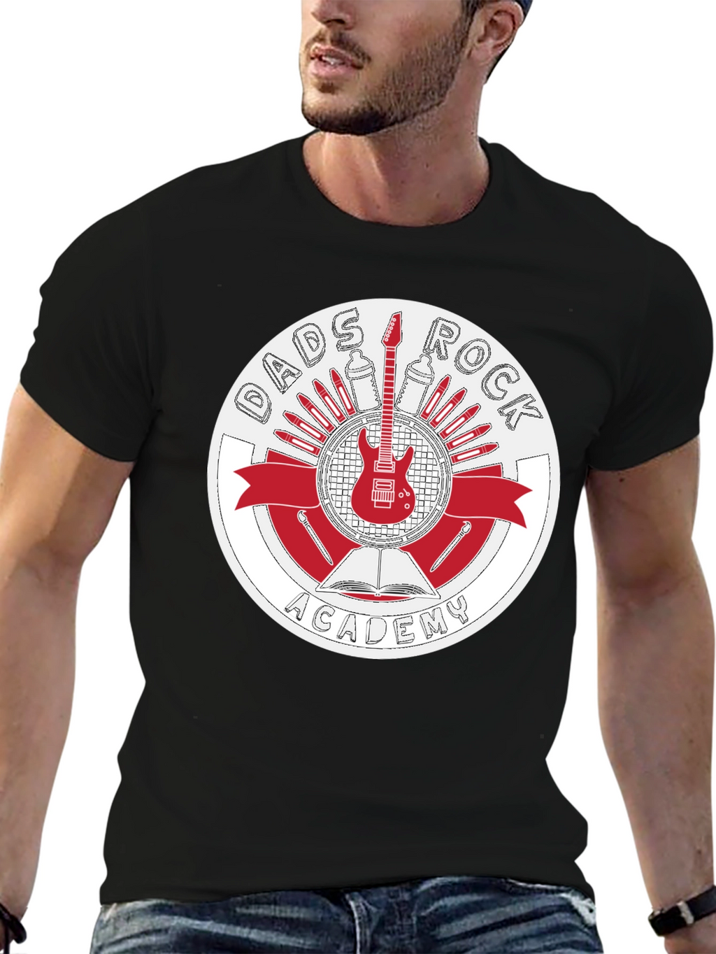 Dads Rock Academy T-Shirt