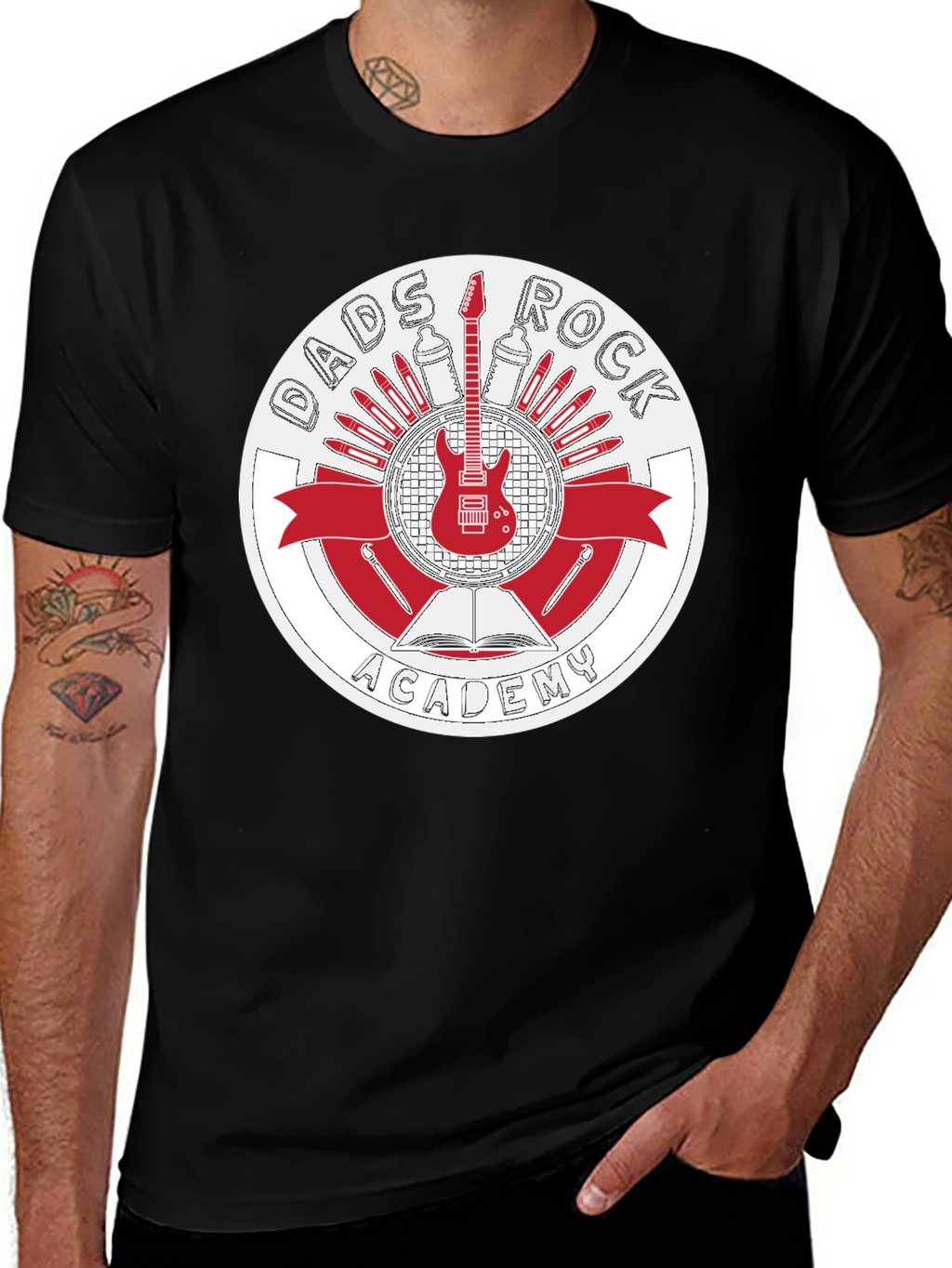 Dads Rock Academy T-Shirt