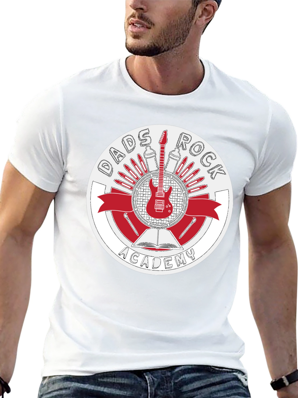 Dads Rock Academy T-Shirt