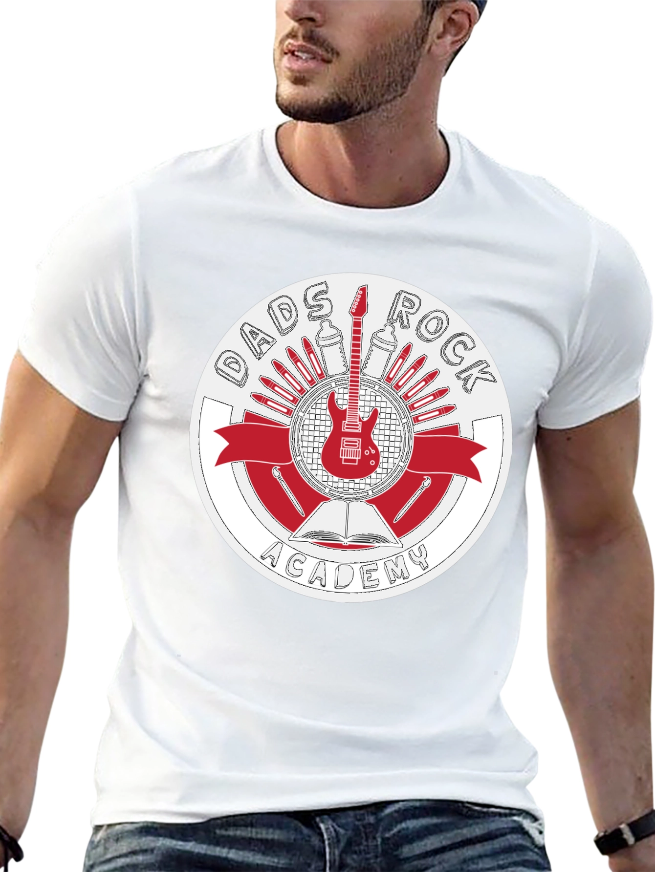 Dads Rock Academy T-Shirt