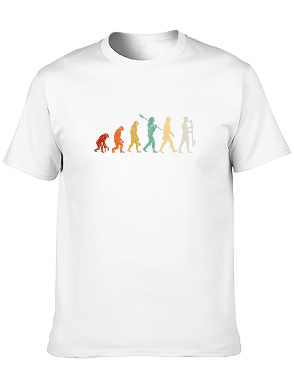 Evolution of Saxophone Player T-Shirt