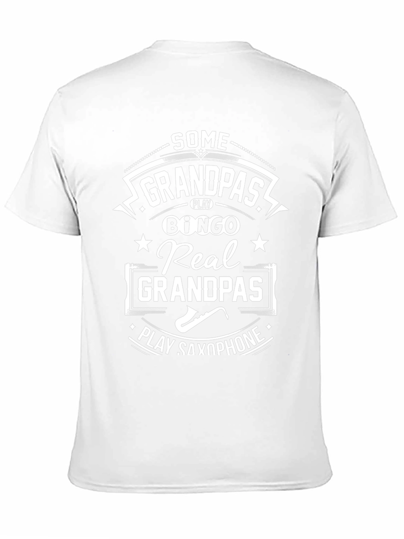 Real Grandpas Play Saxophone T-Shirt
