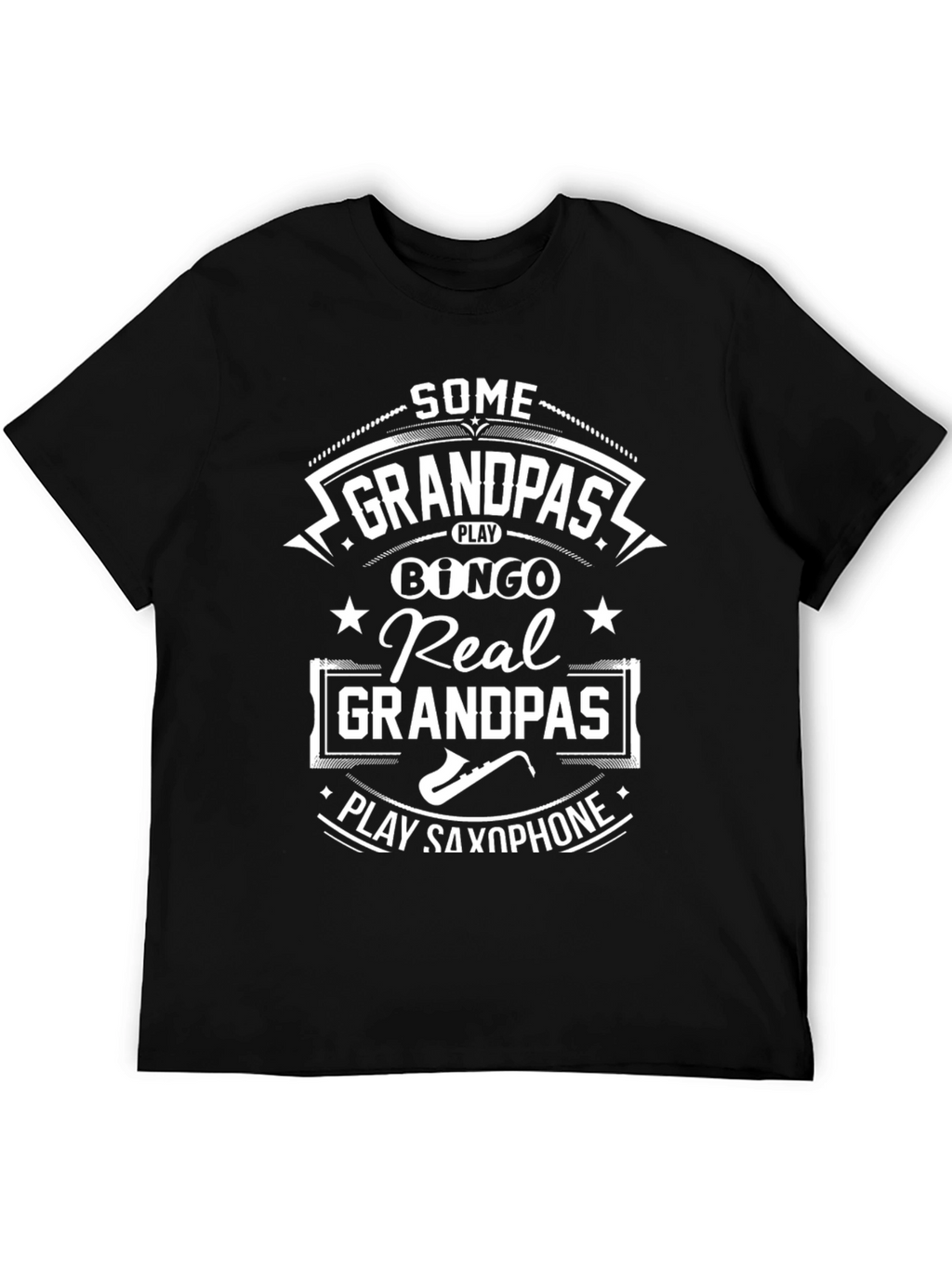 Real Grandpas Play Saxophone T-Shirt