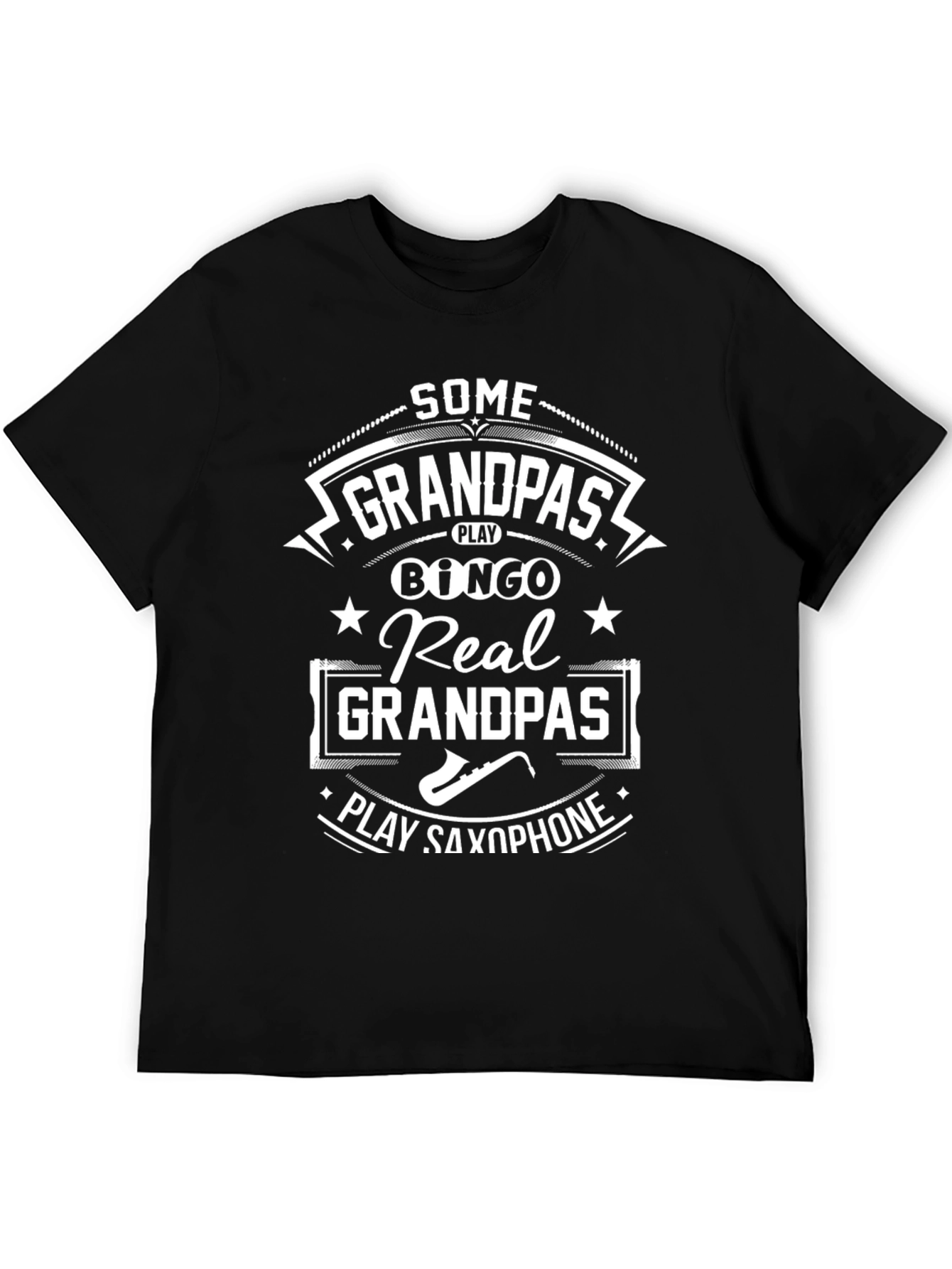 Real Grandpas Play Saxophone T-Shirt