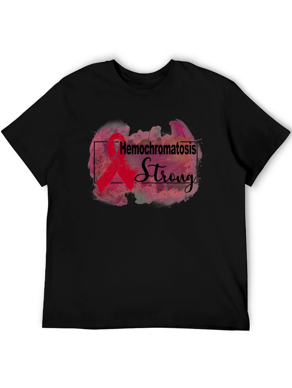 Hemochromatosis Strong Awareness Ribbon T-Shirt