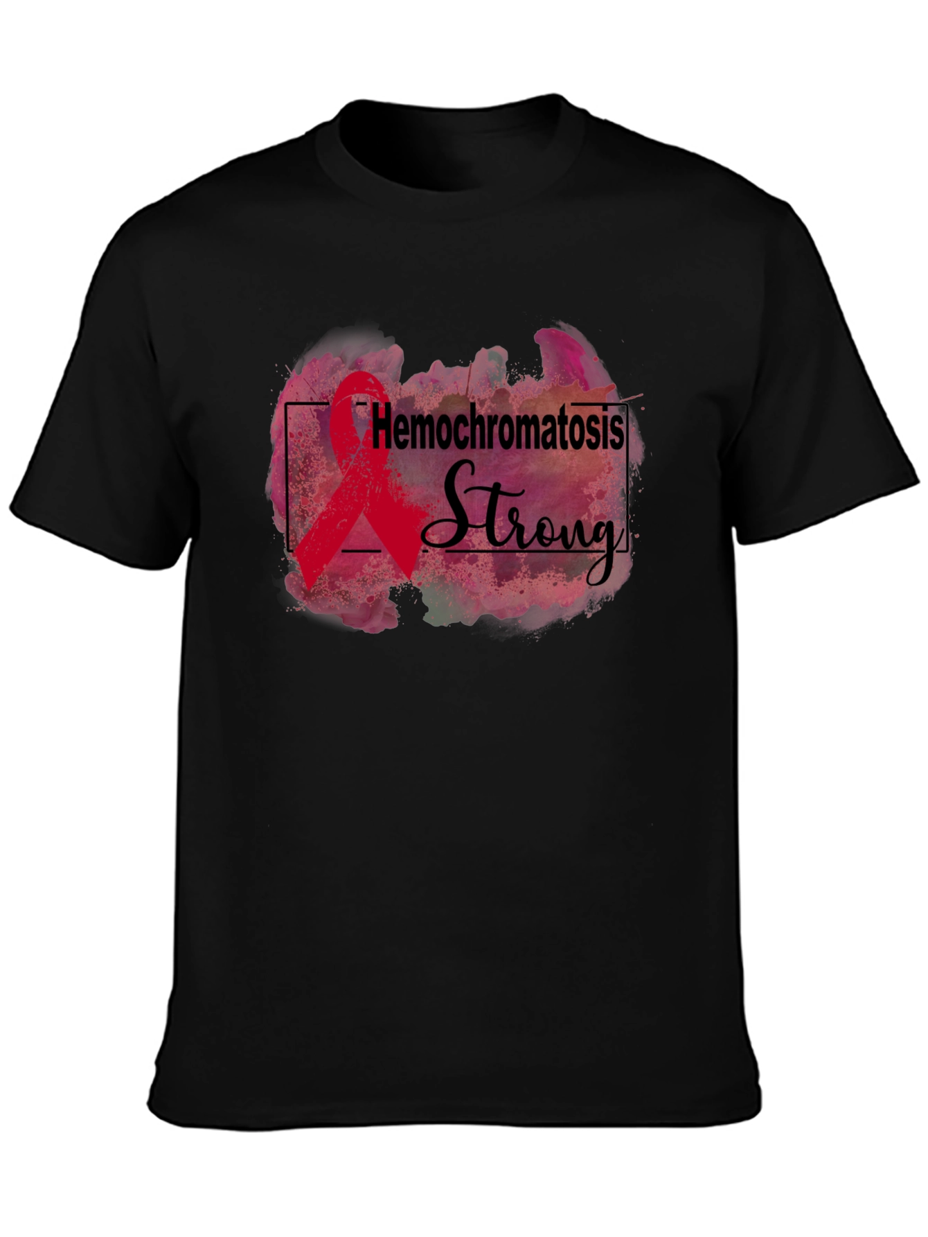 Hemochromatosis Strong Awareness Ribbon T-Shirt